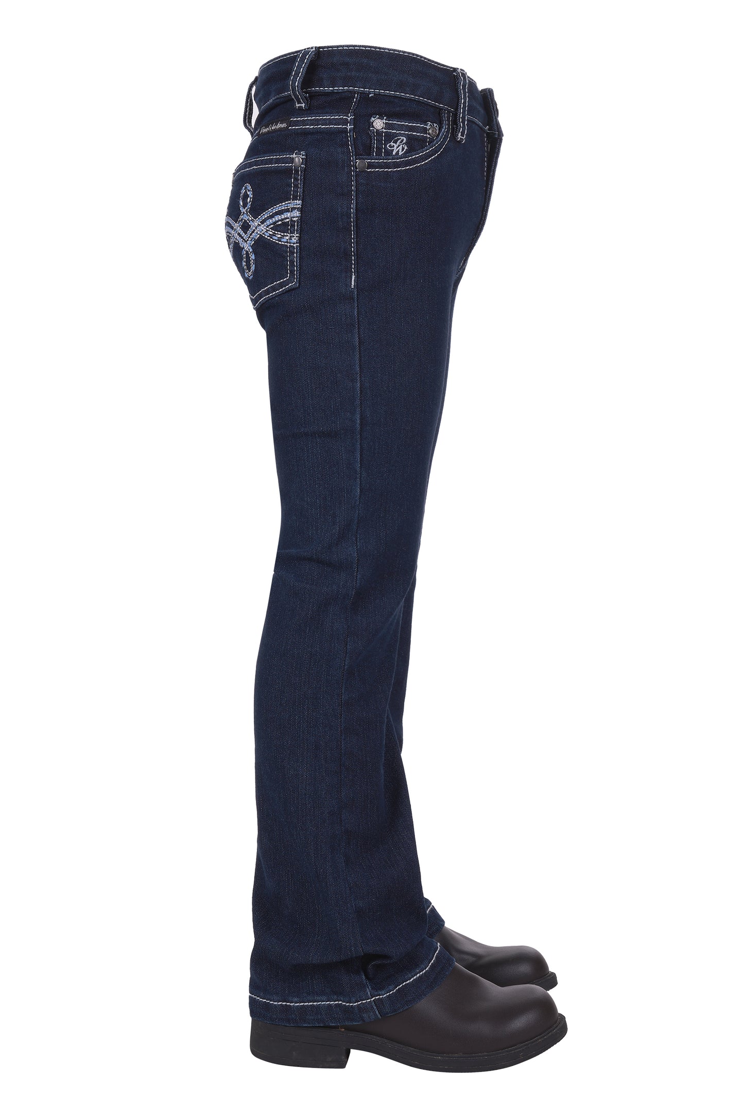 GIRLS DEMI BOOT CUT JEAN