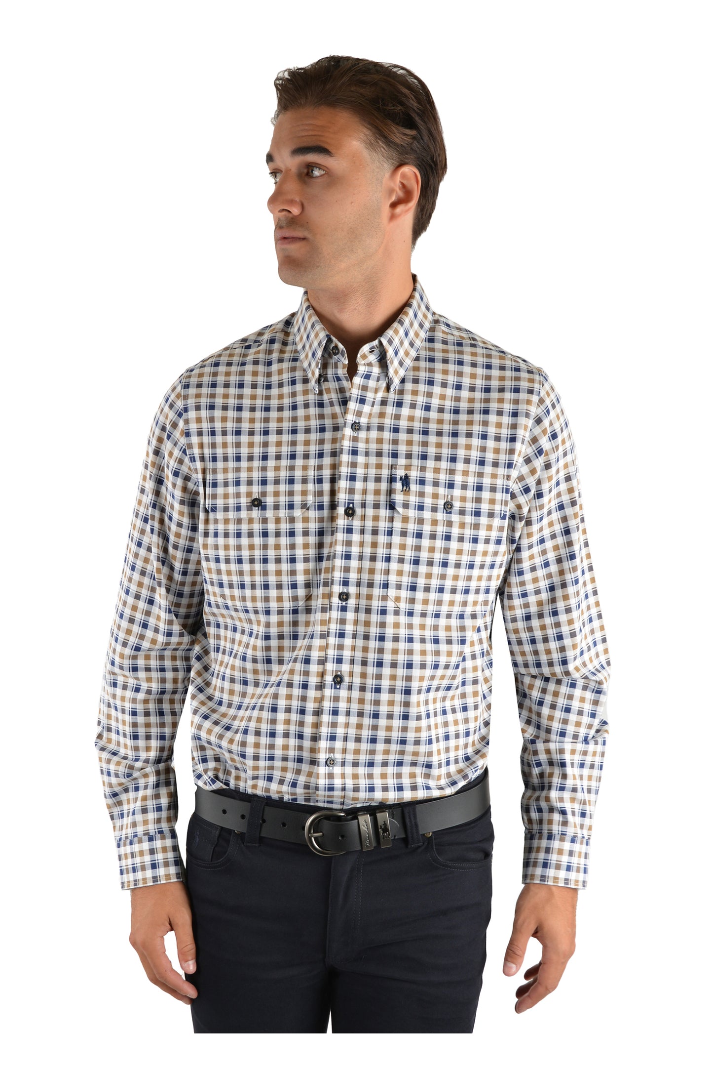 RICK CHECK 2-PKT L/S SHIRT