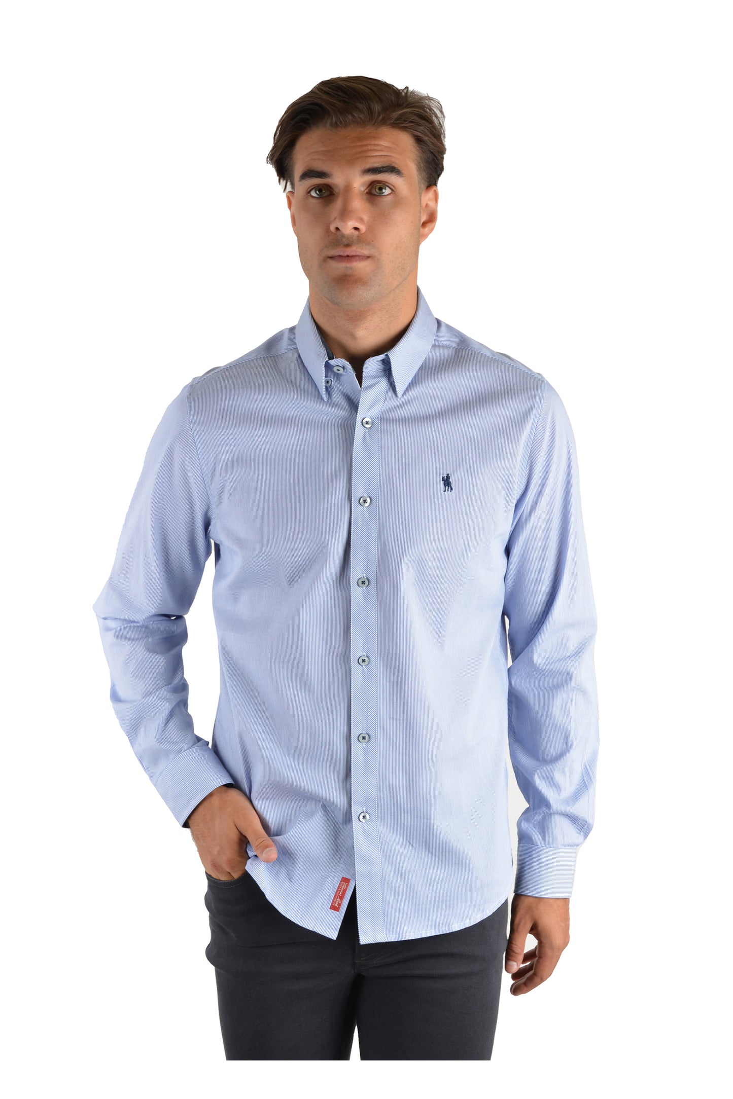KENT STRIPE TAILORED L/S SHIRT