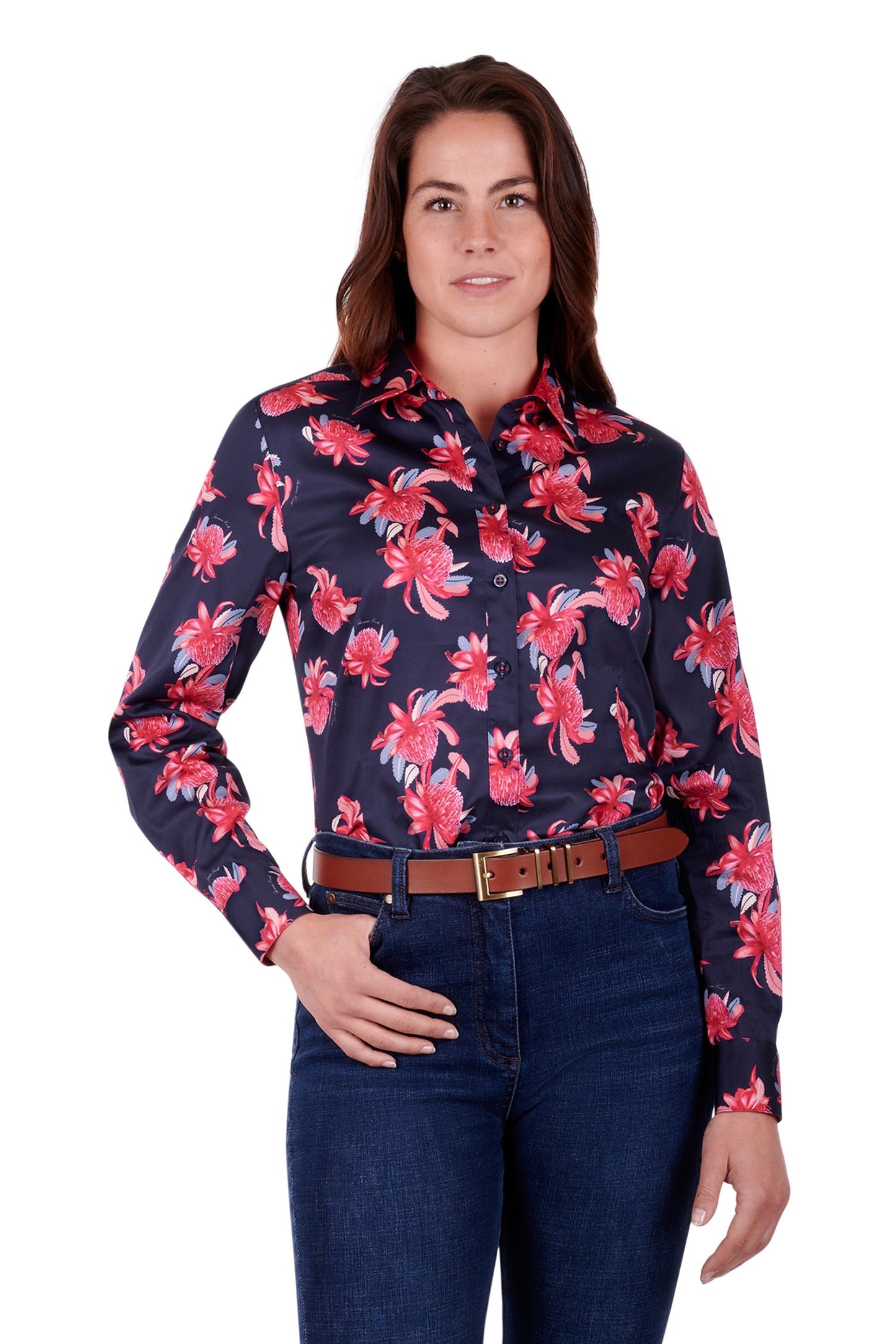 WMNS JEWEL LS SHIRT