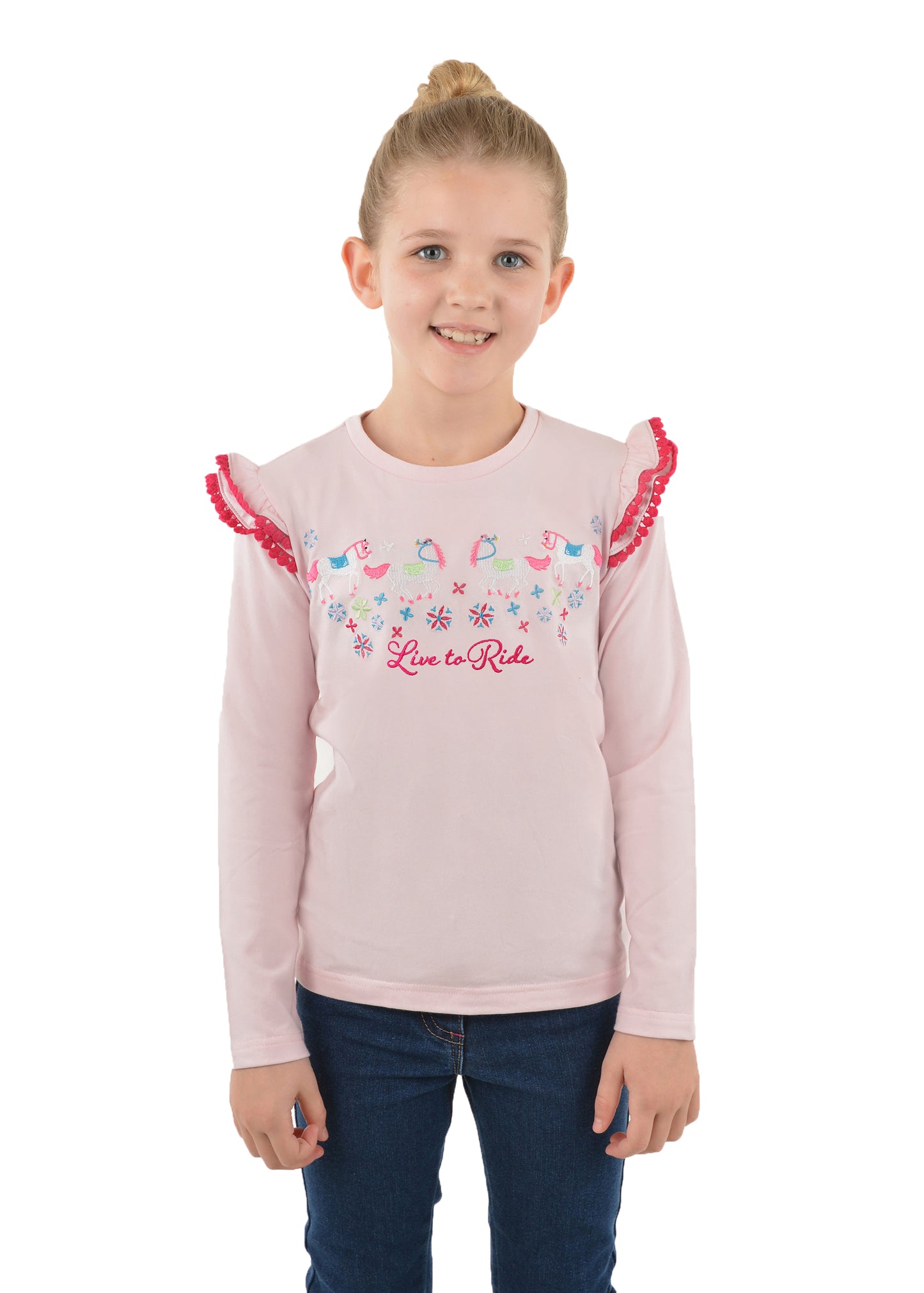GIRLS BETSY LS TEE