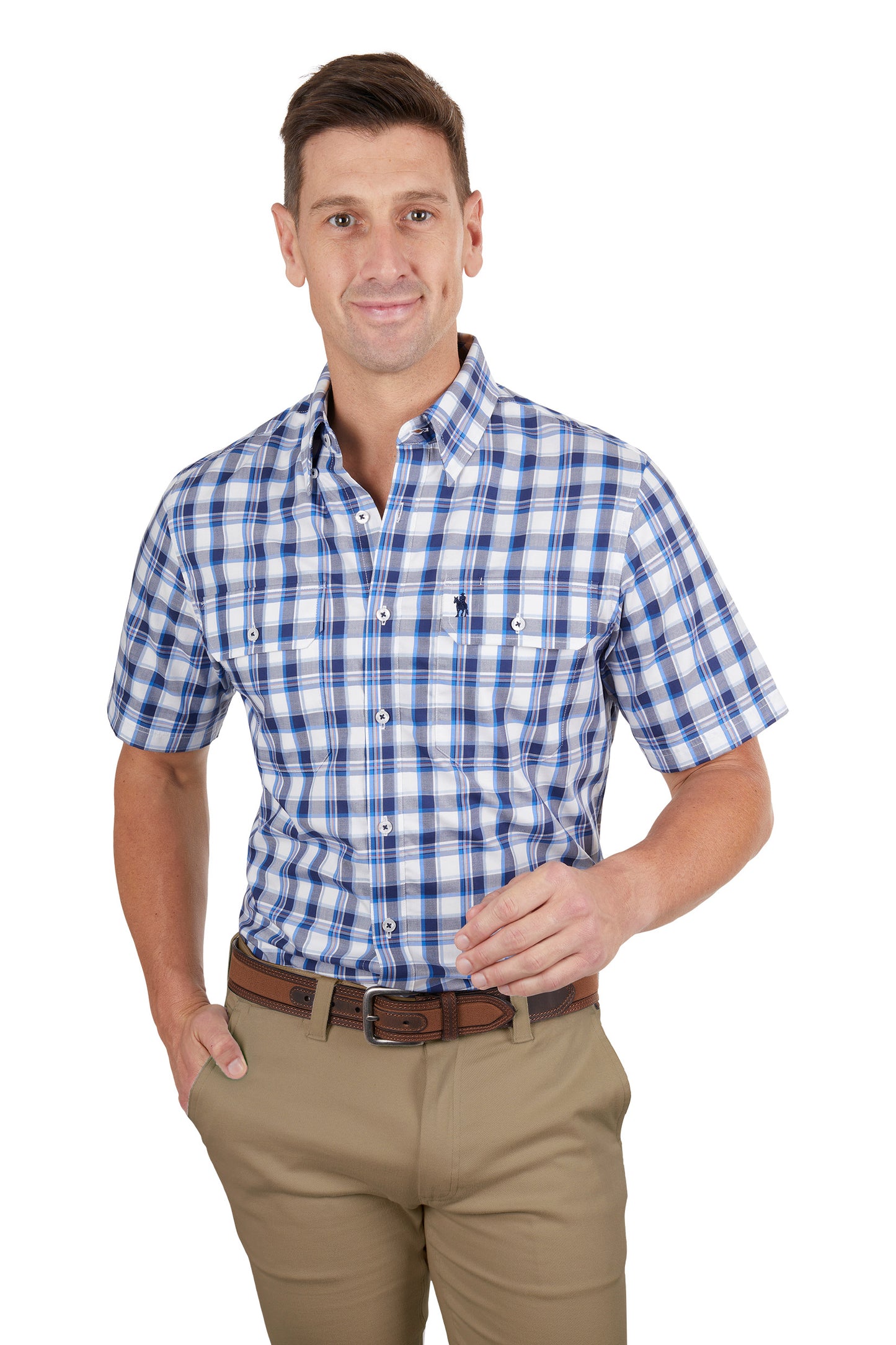 MENS LUKE 2PKT SS SHIRT