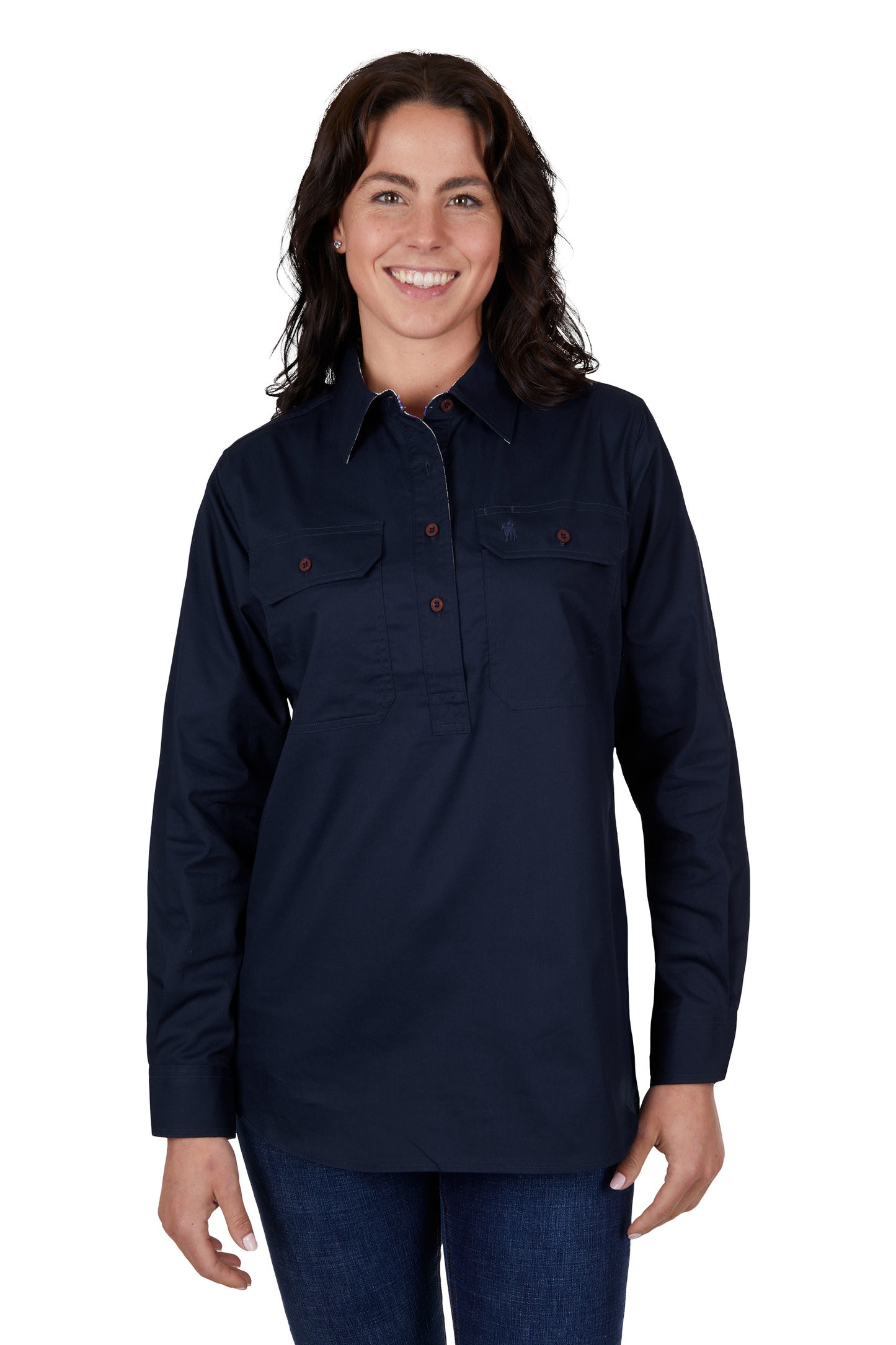 WMNS LIGHT H/PLKT LS SHRT