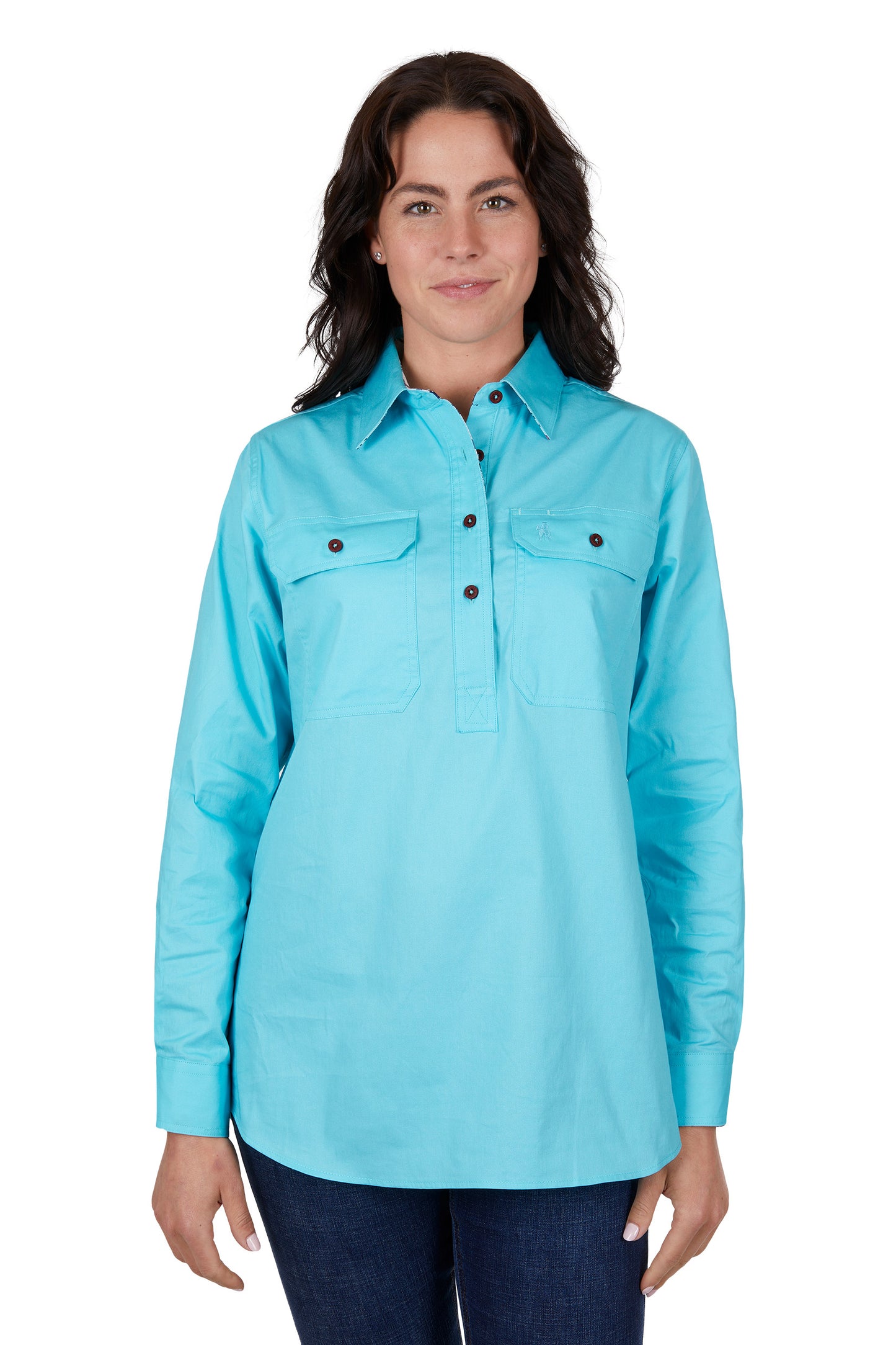 WMNS LIGHT H/PLKT LS SHRT
