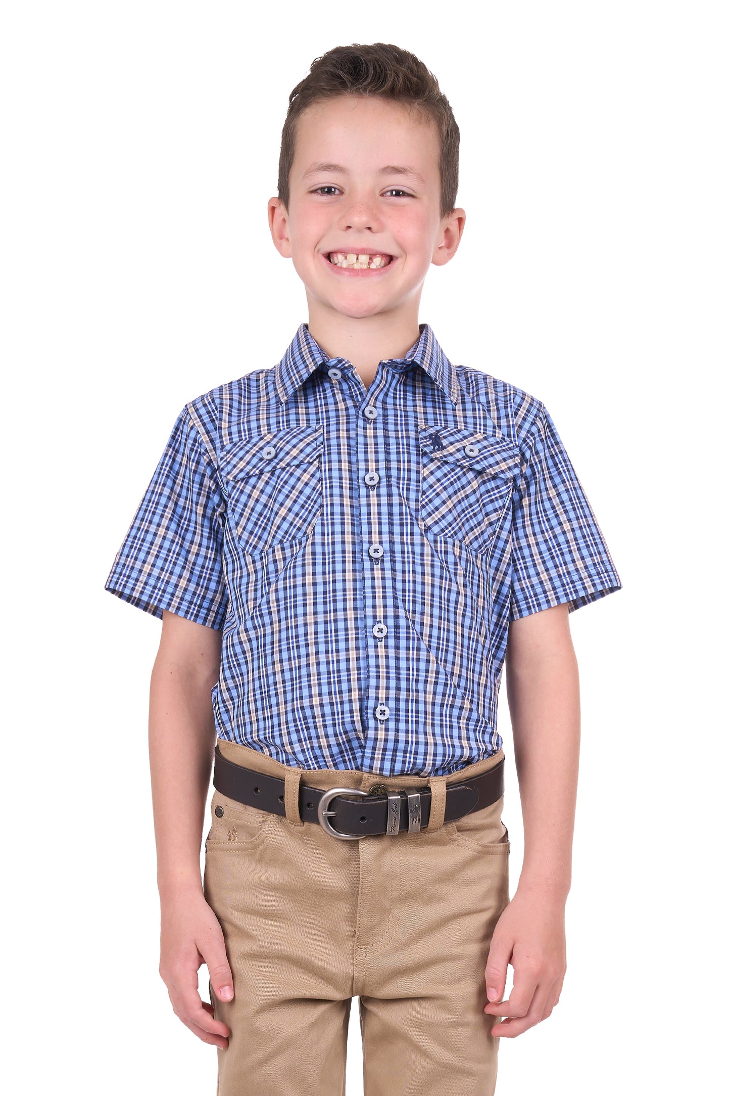 BOYS GUS 2PKT SS SHIRT
