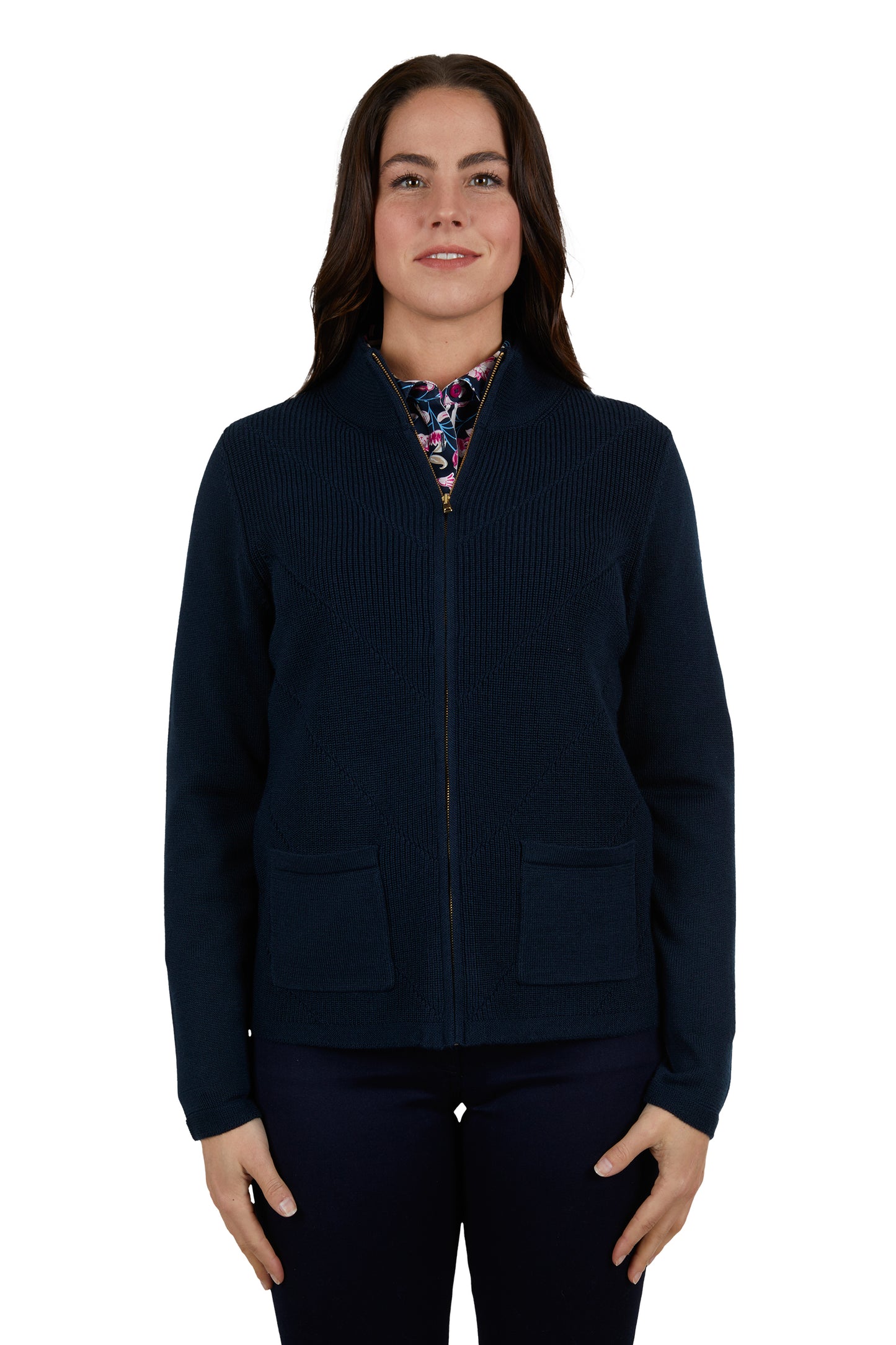 WMNS ANNETTE ZIP UP CARDIGAN