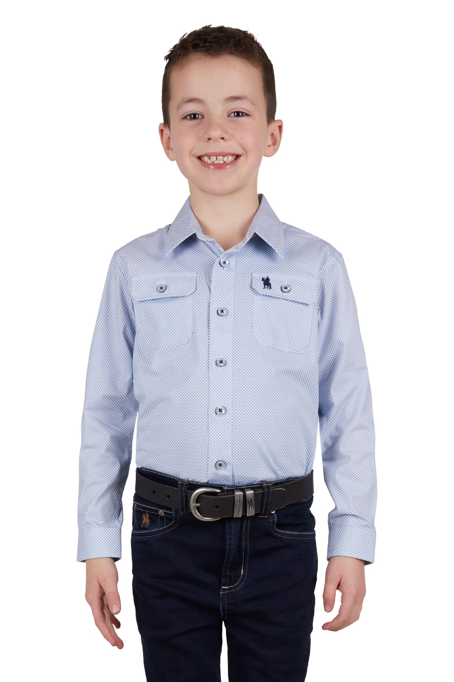 BOYS EDDIE 2PKT LS SHIRT