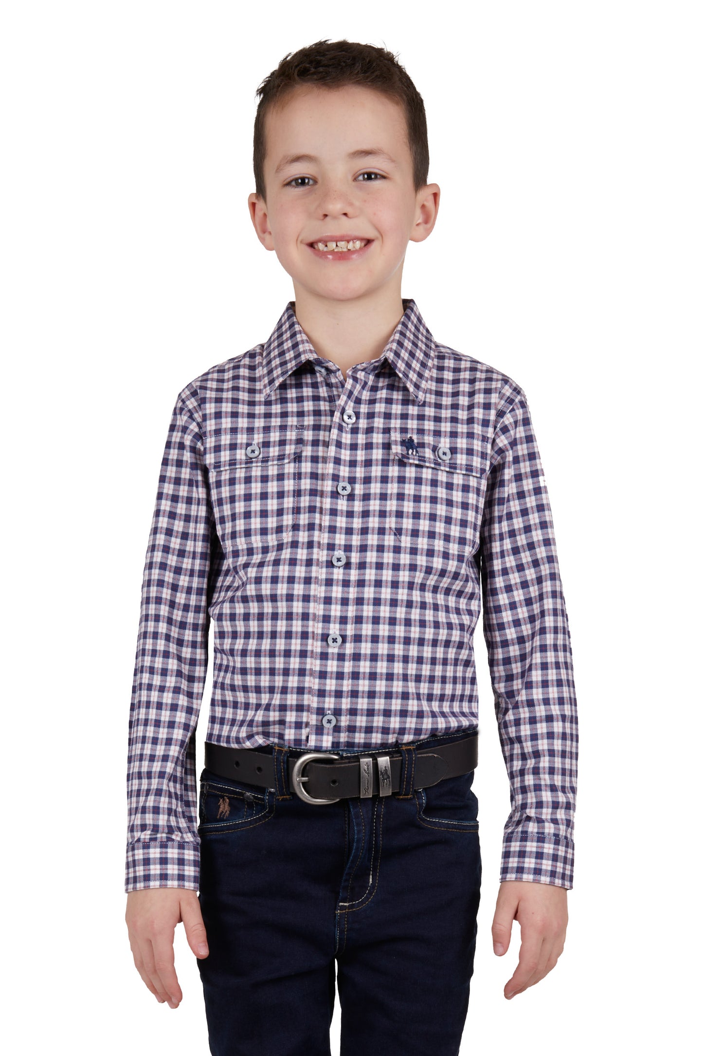 BOYS HEATH 2PKT LS SHIRT