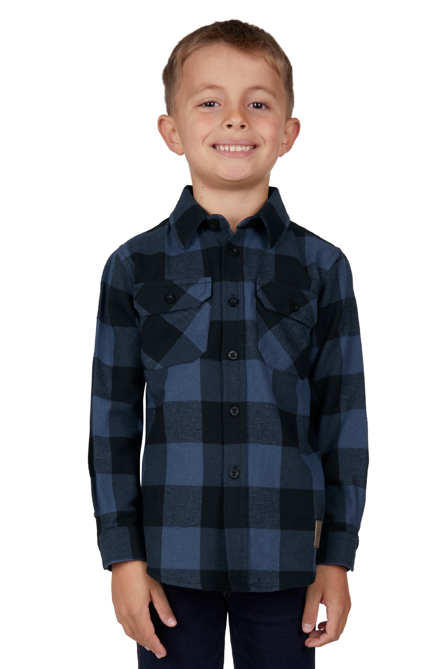 KIDS DENS THRML LS SHIRT