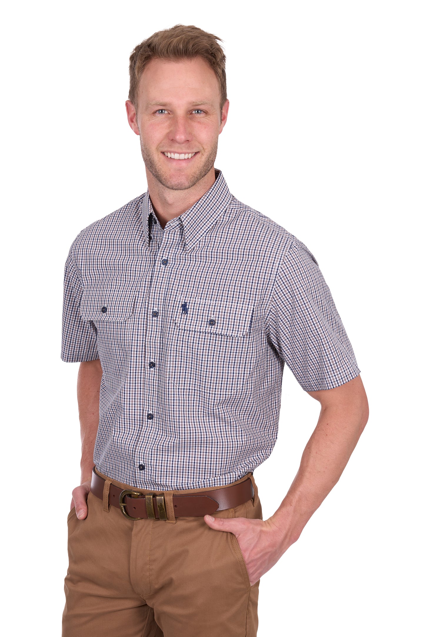 MENS WILL 2PKT SS SHIRT