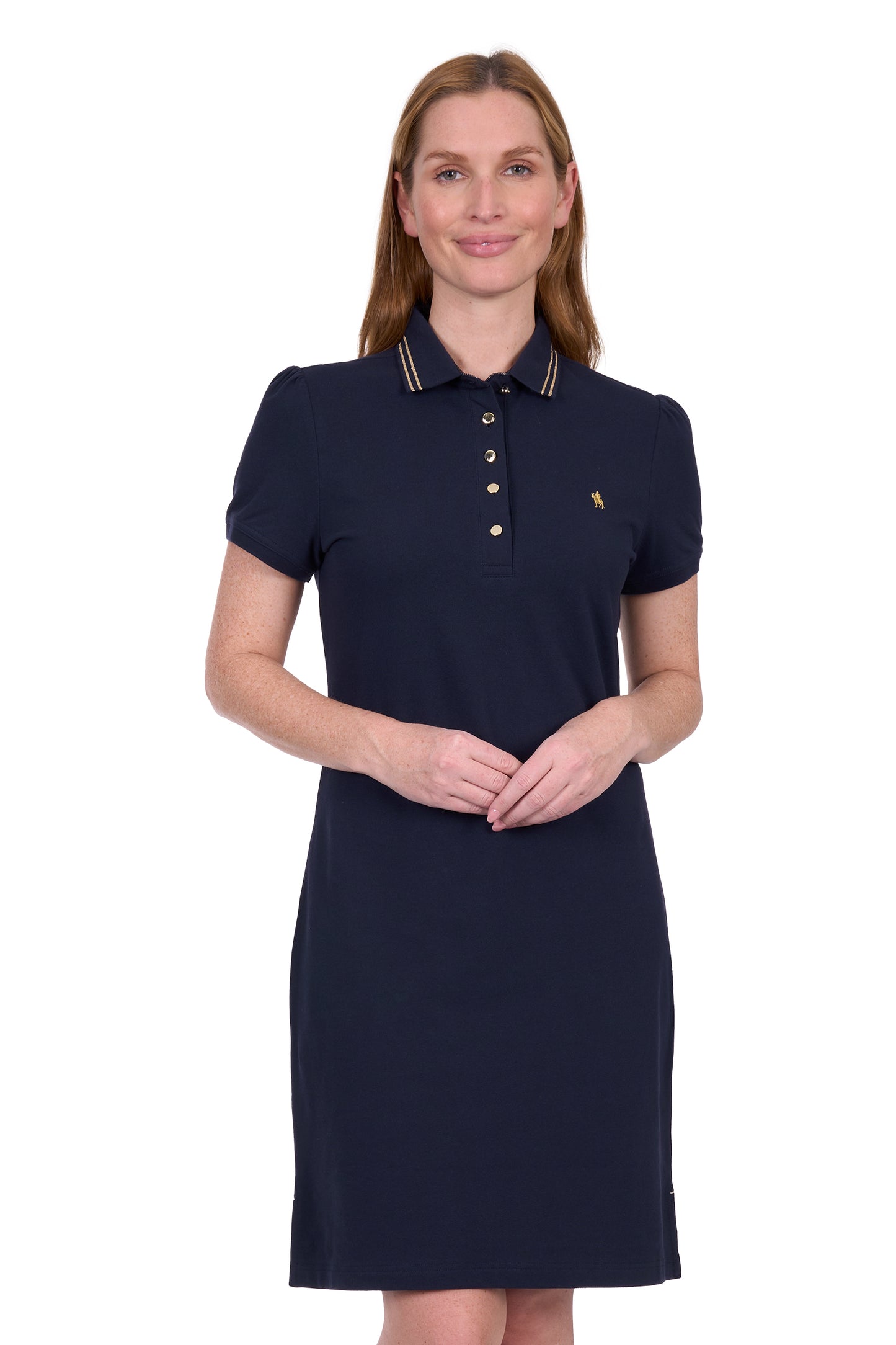 WMNS TRACI SS POLO DRESS