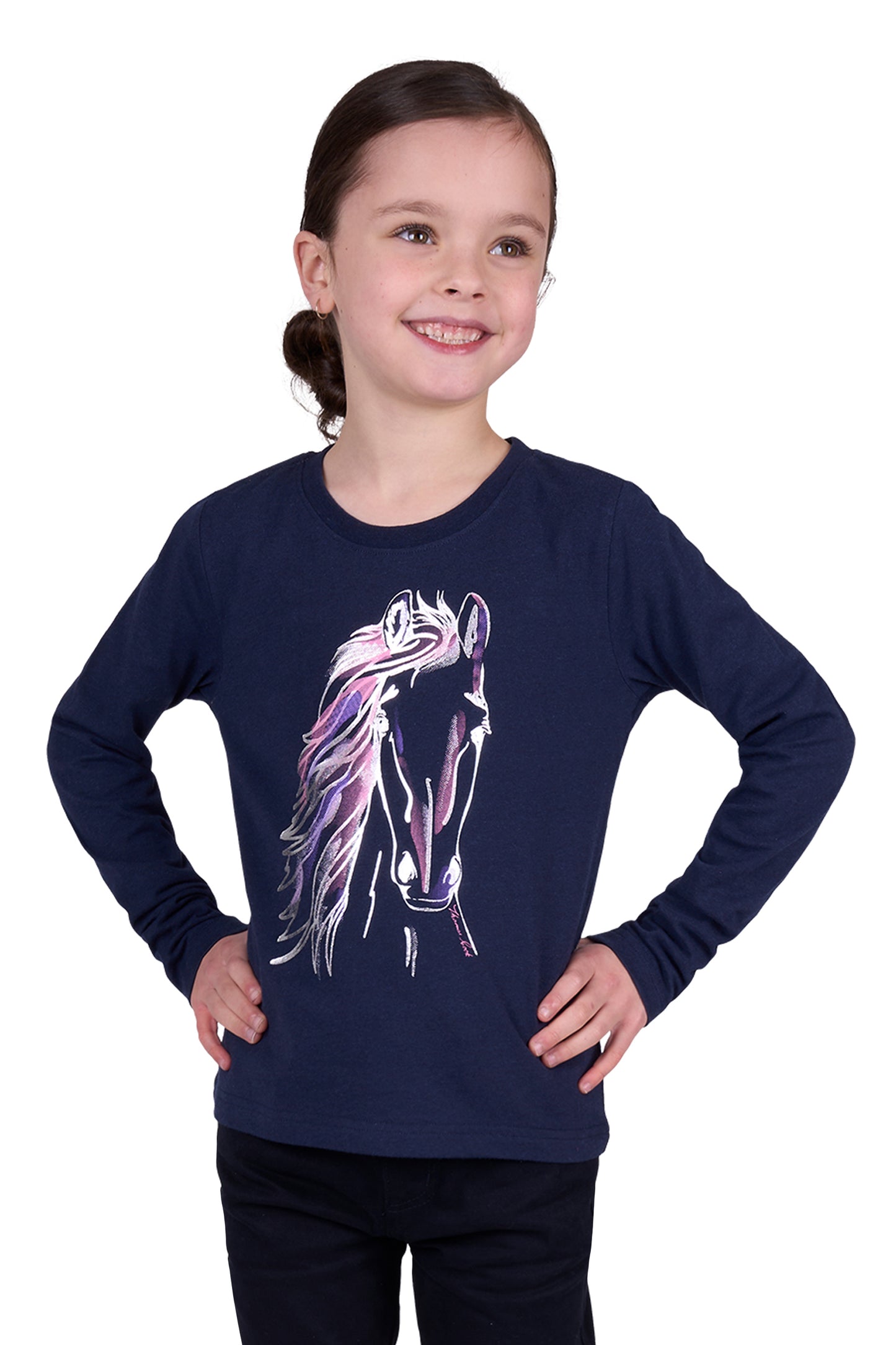GIRLS EMILY LS TEE