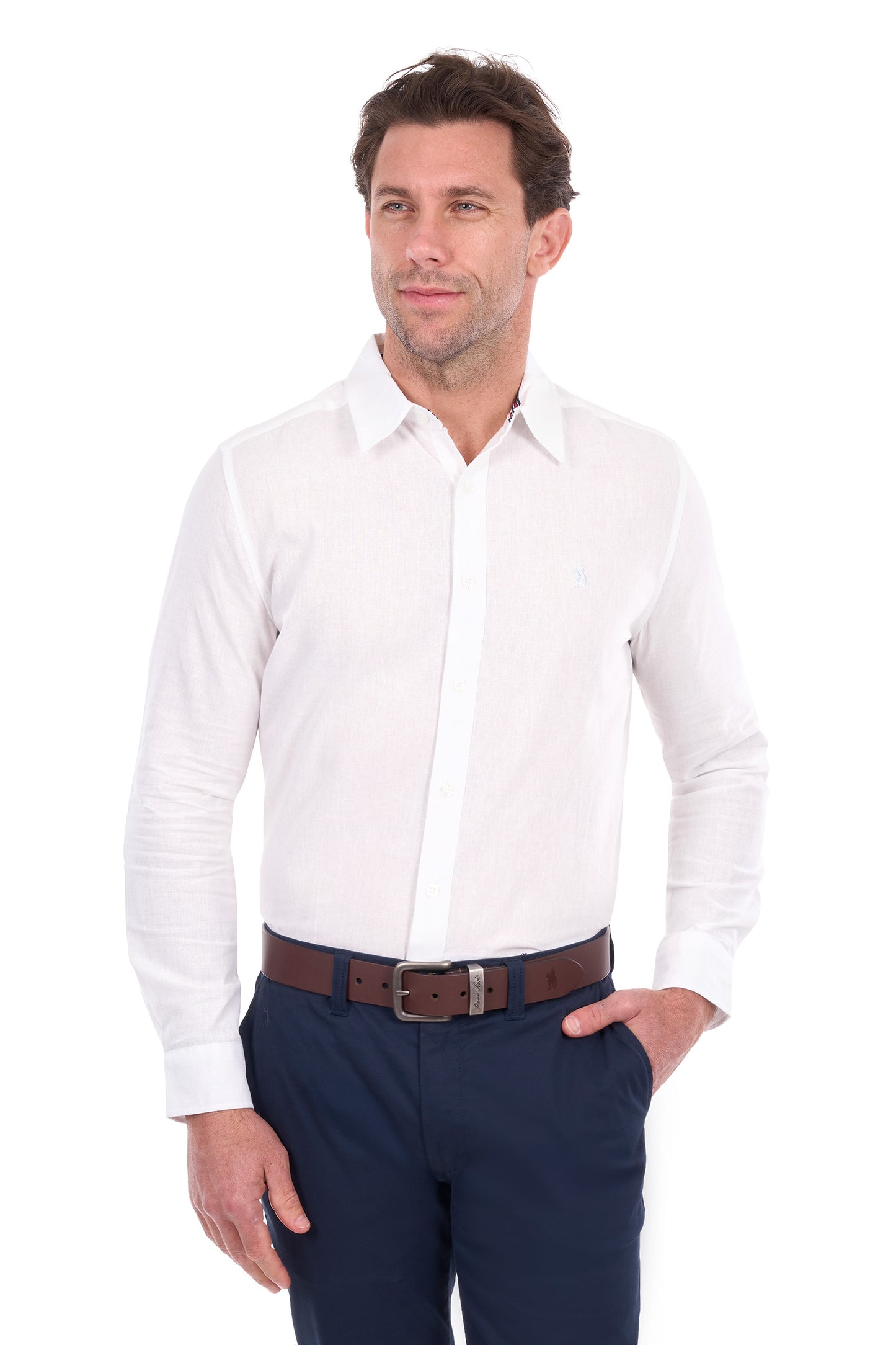 MENS TC LINEN LS SHIRT