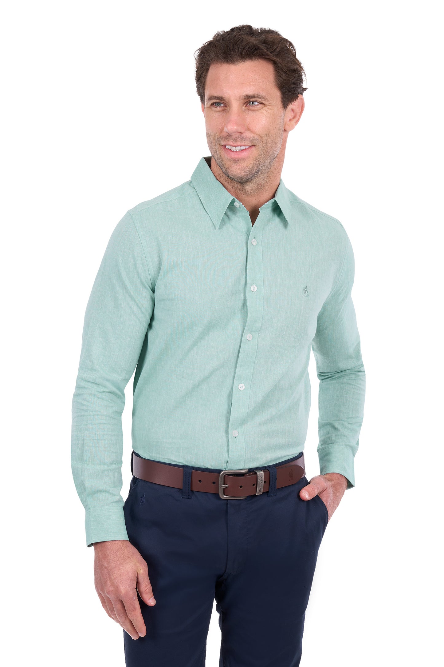 MENS TC LINEN LS SHIRT