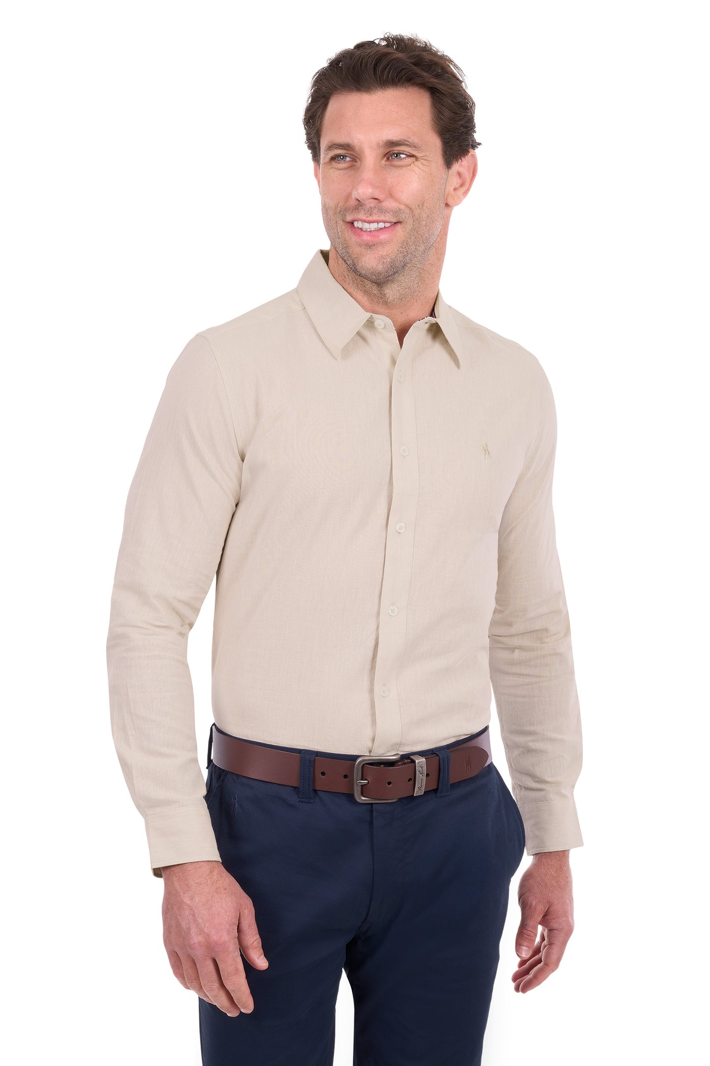 MENS TC LINEN LS SHIRT