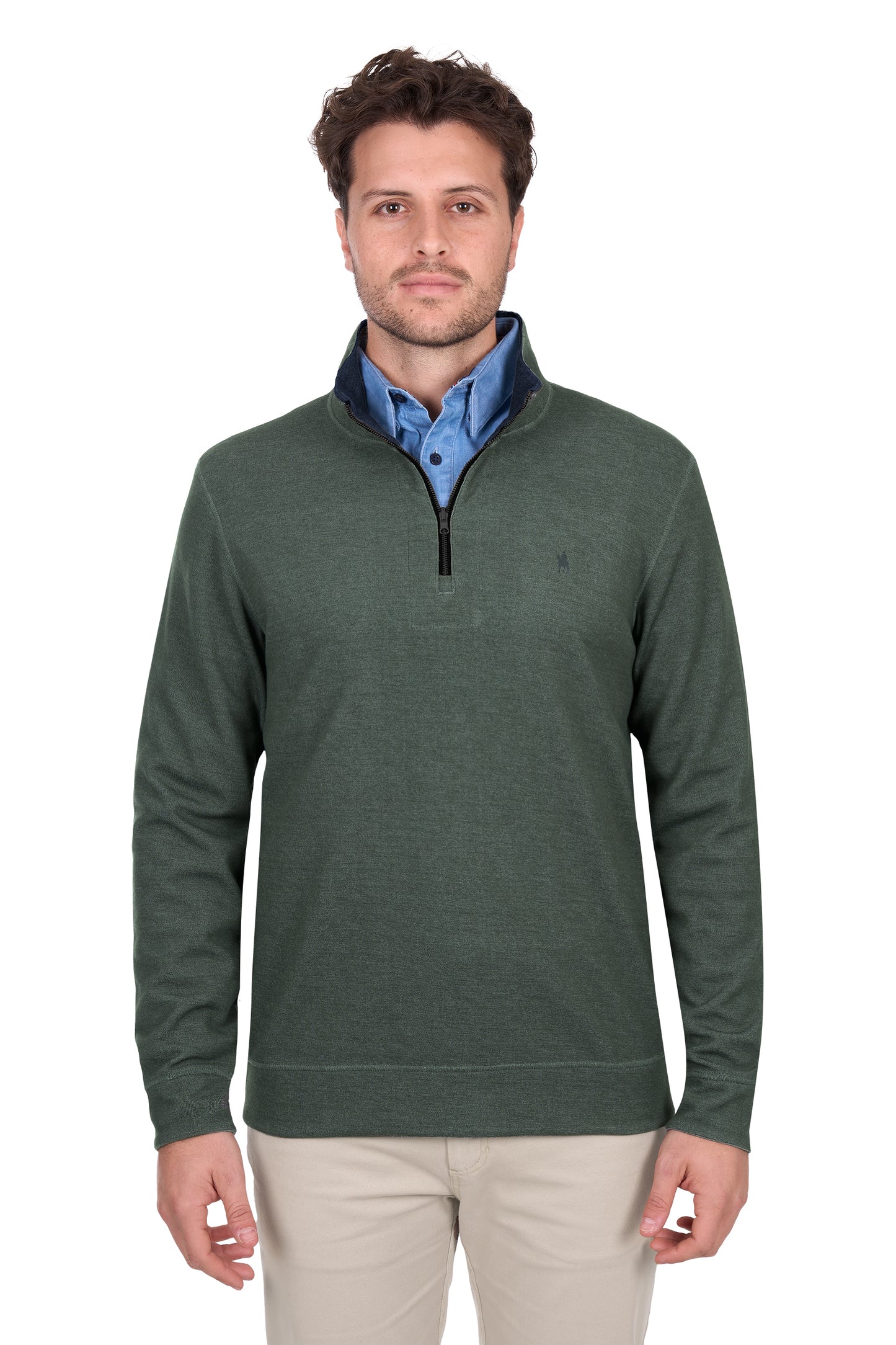 MENS VIC REV 1/4 ZIP JUMPER