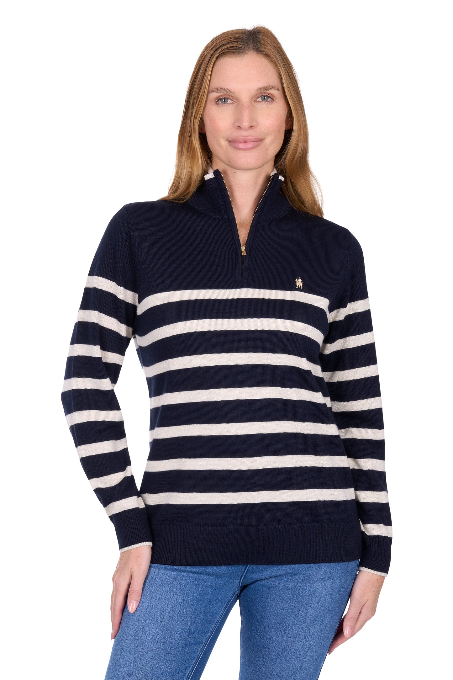 WMNS JEANETTE 1/4 ZIP JUMPER