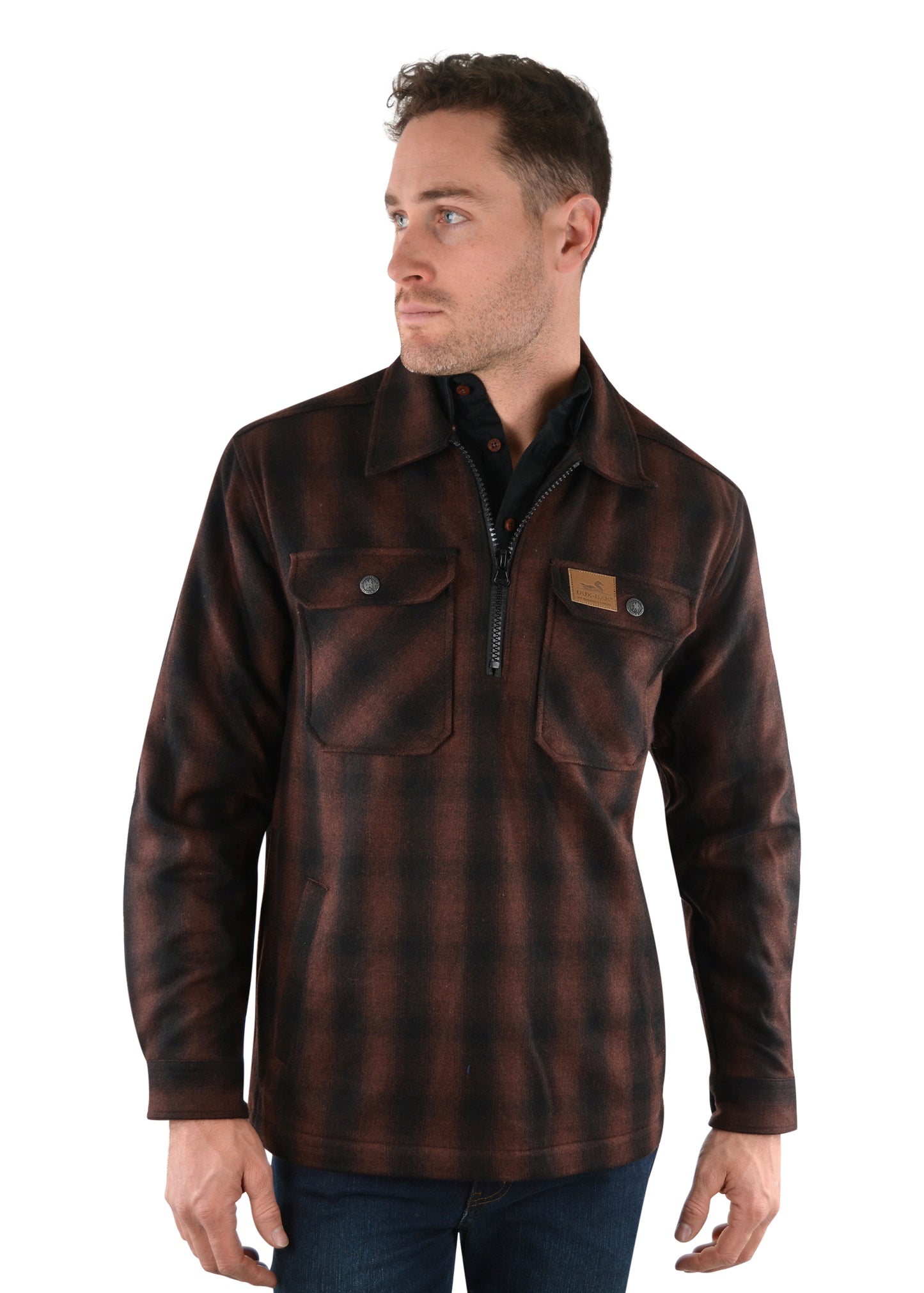 MALLARD 1/4 ZIP OVERSHIRT