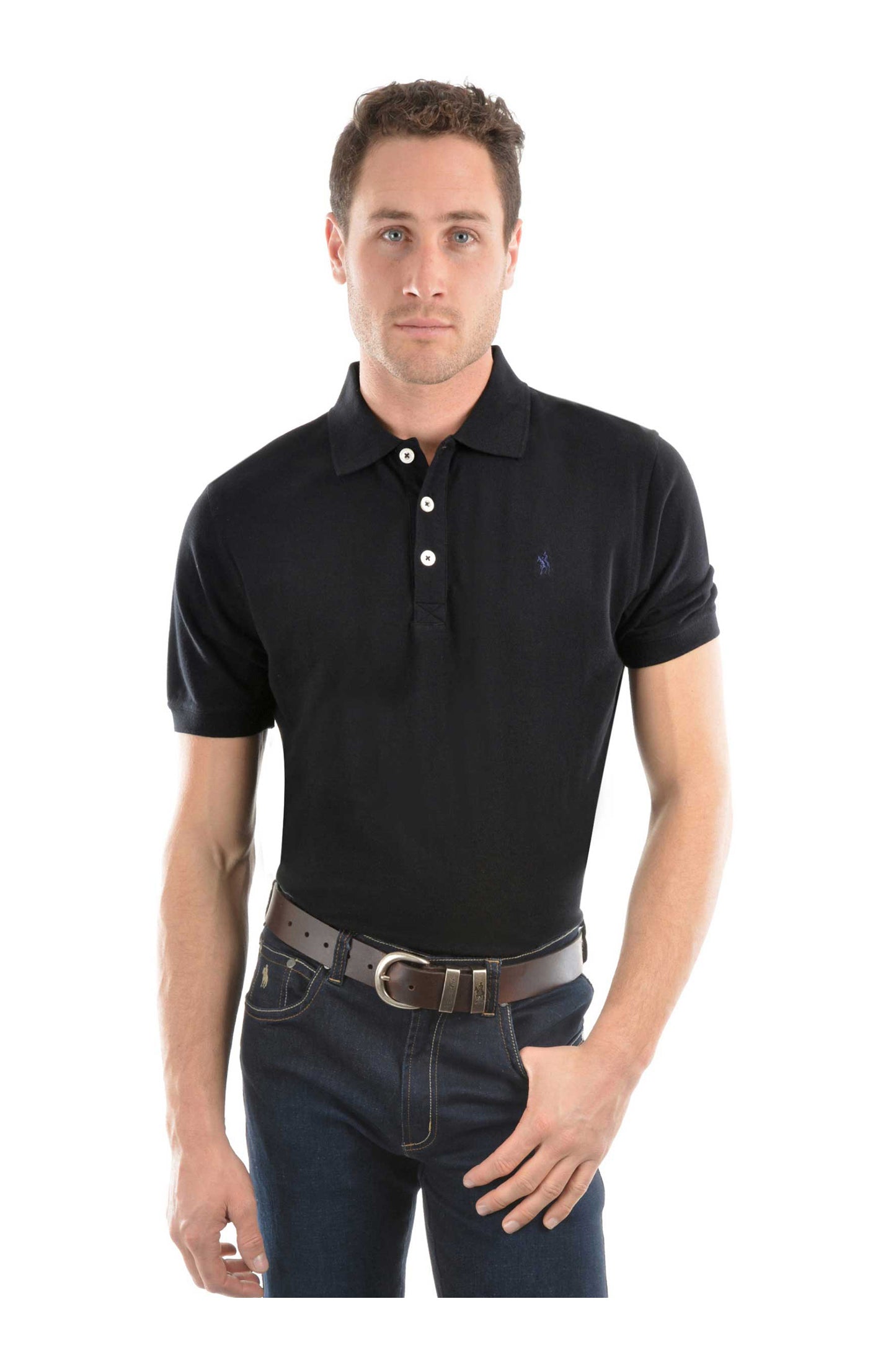 MENS TAILORED SS POLO