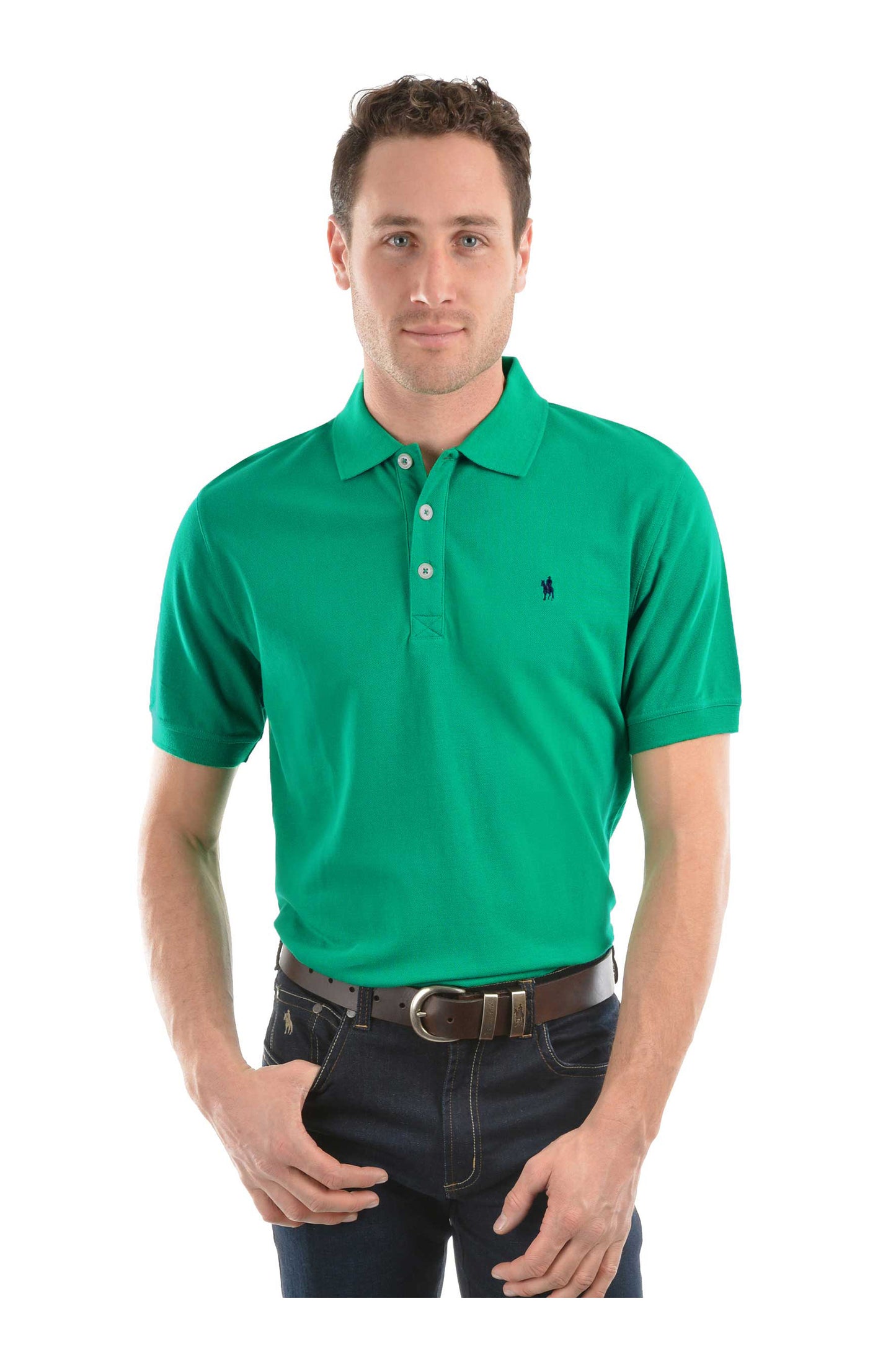 MENS TAILORED SS POLO