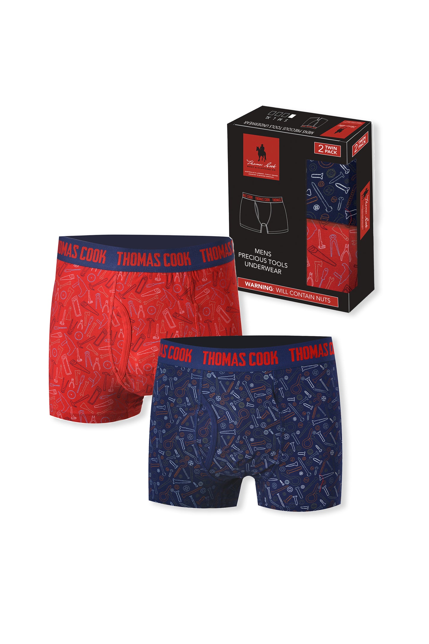 MENS TOOLS UNDERWEAR 2 PACK