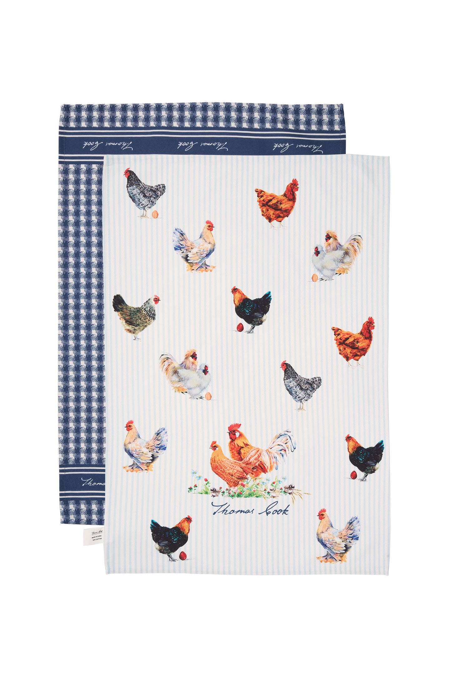 THOMAS COOK TEA TOWEL 2-PACK
