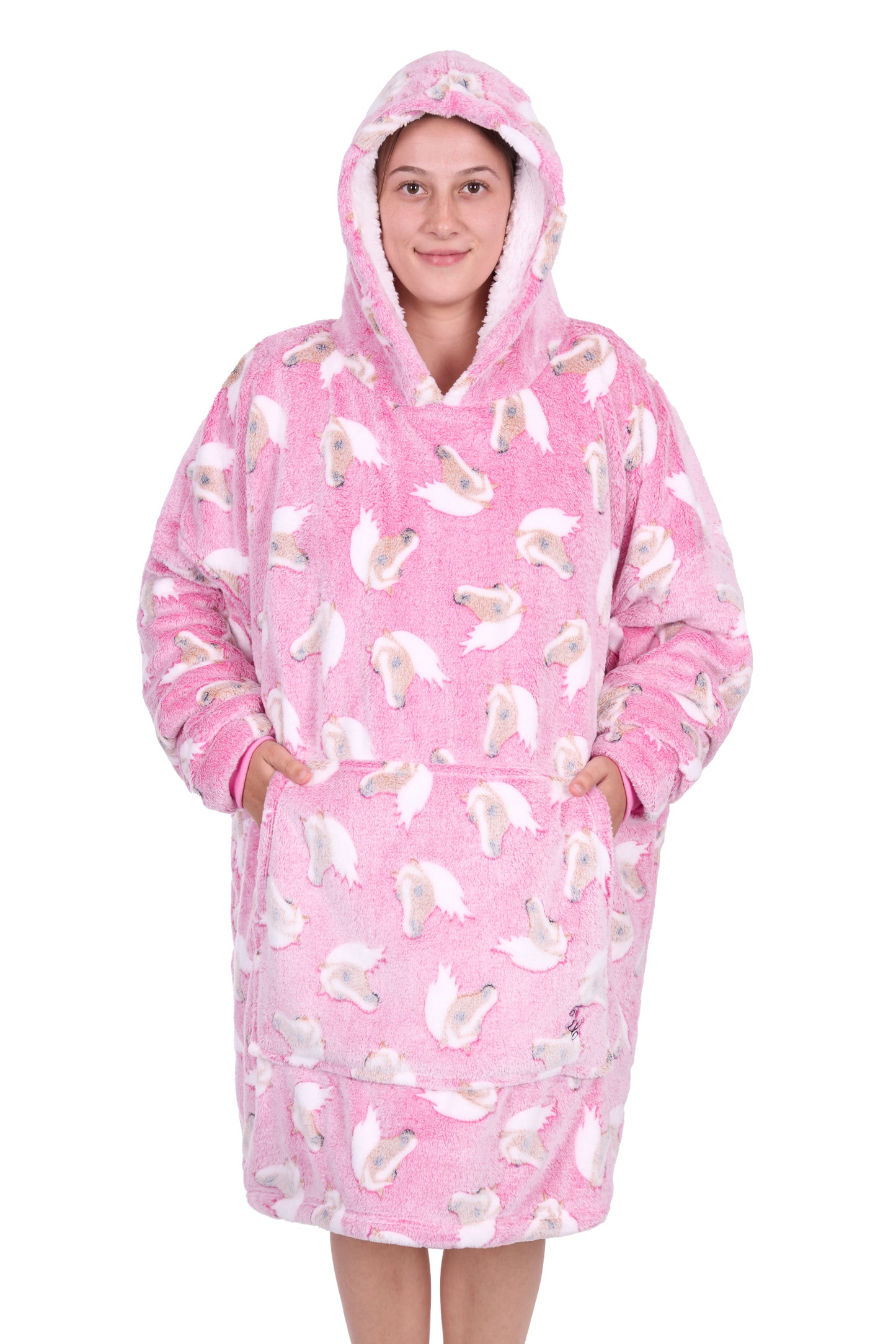 ADULTS HORSE SNUGGLE HOODIE