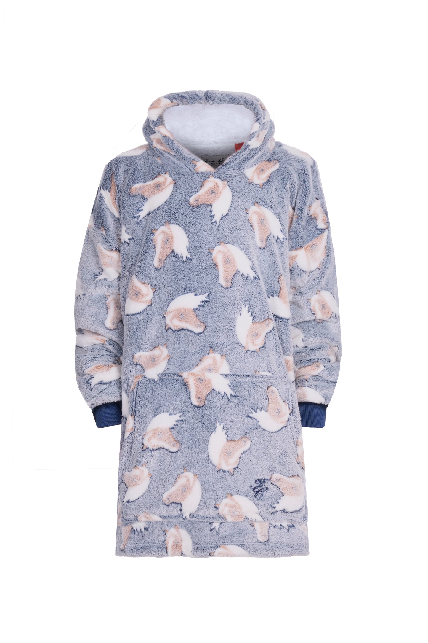 KIDS HORSE SNUGGLE HOODIE