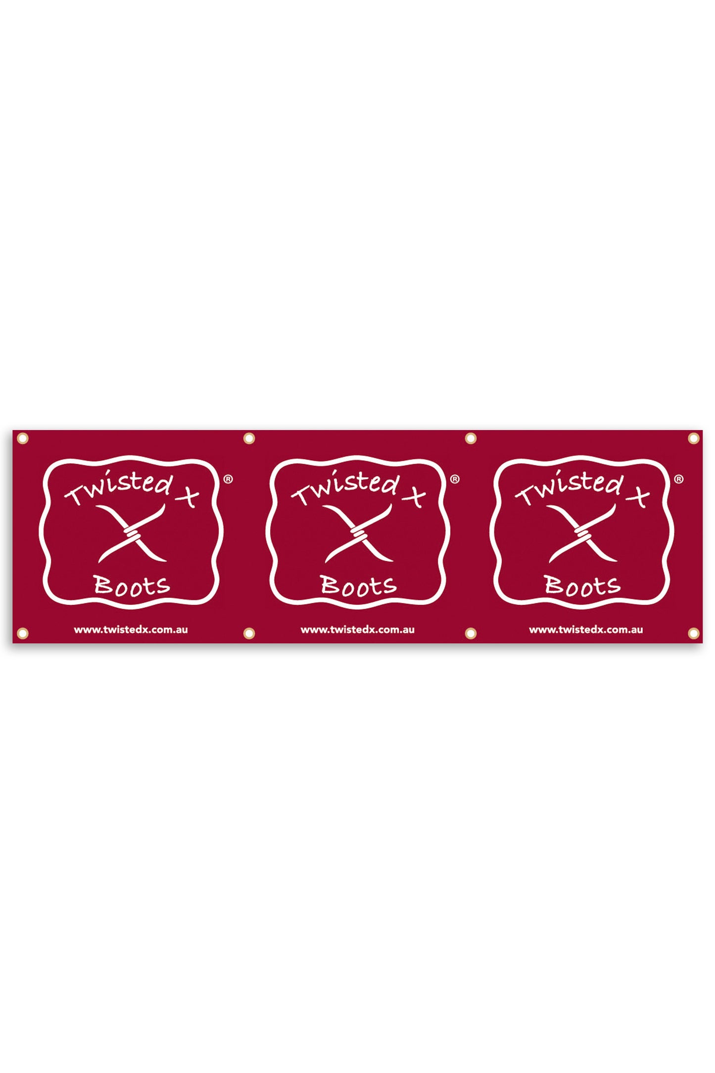 TWISTED X BOOTS LOGO BANNER