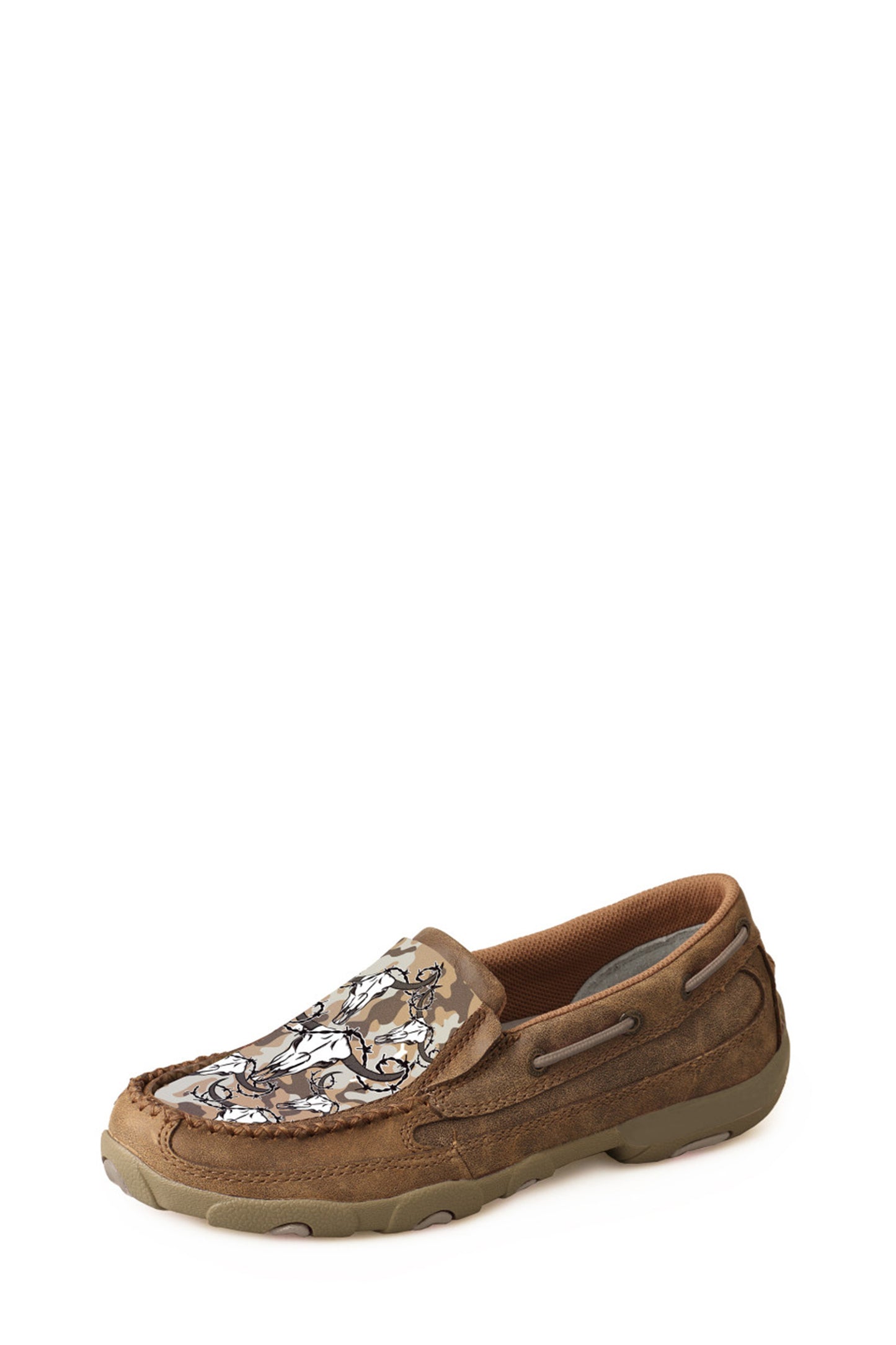BARBED SKULL CASUAL MOCS