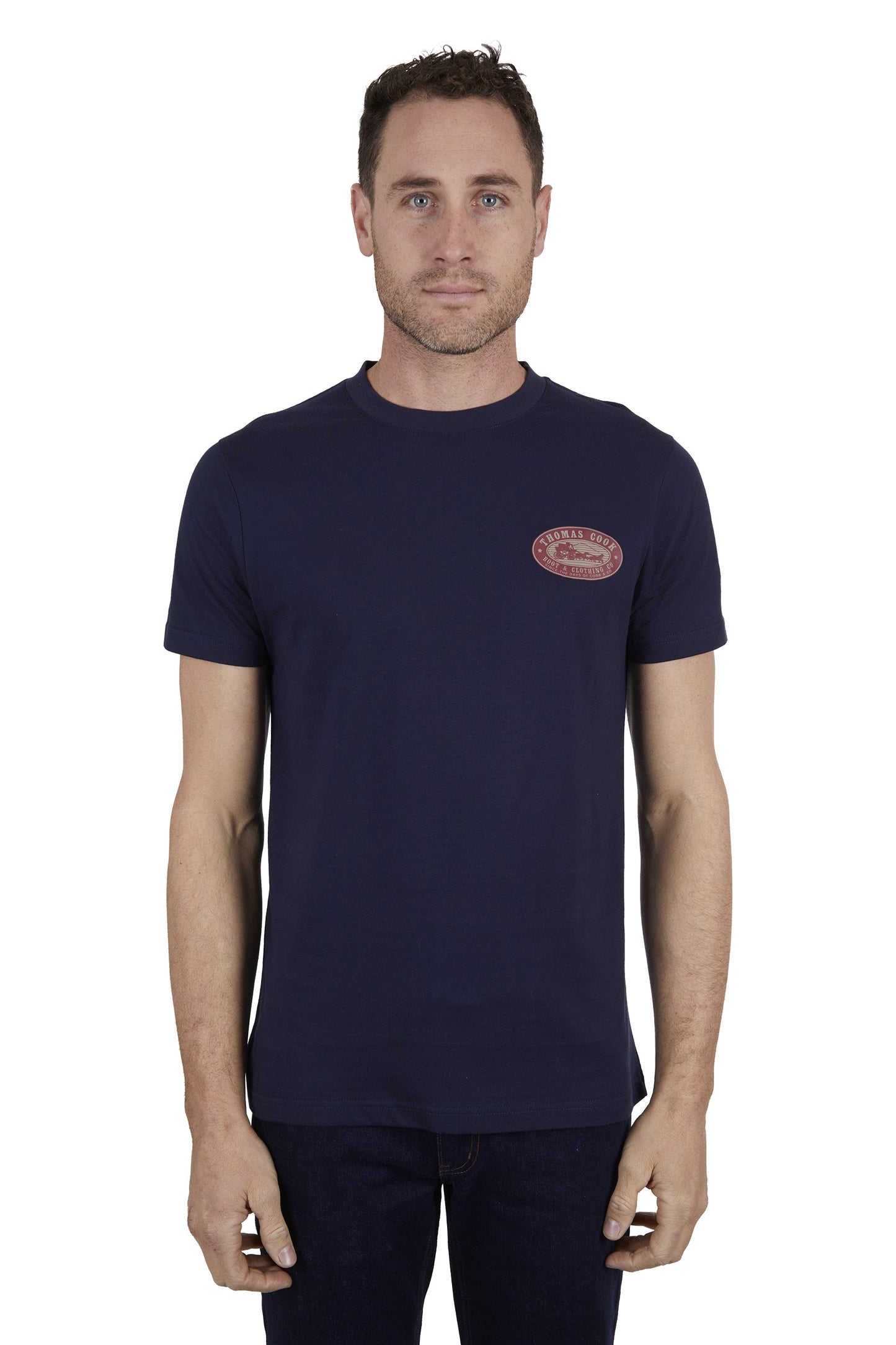 MENS OVAL SS TEE