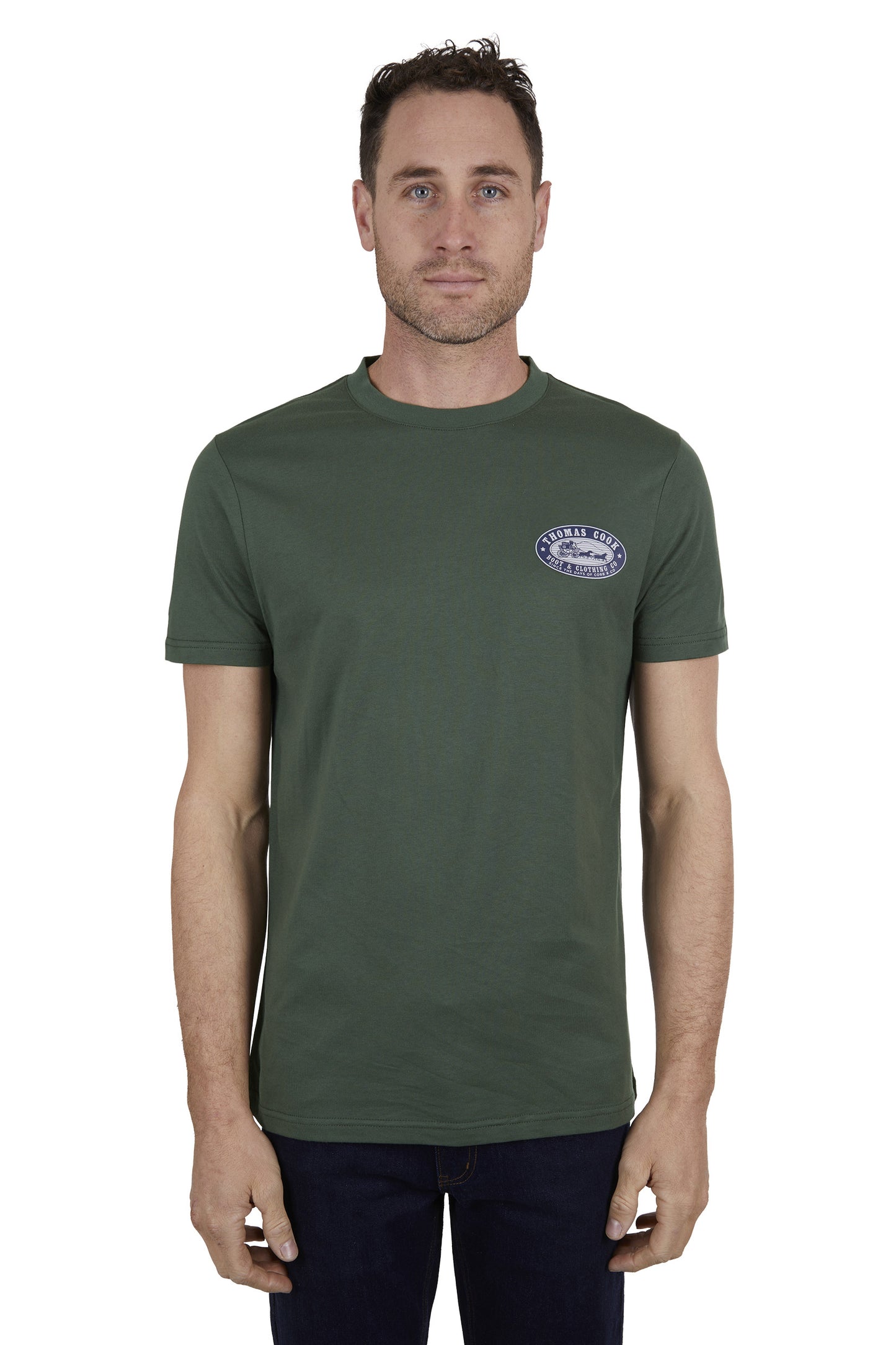MENS OVAL SS TEE