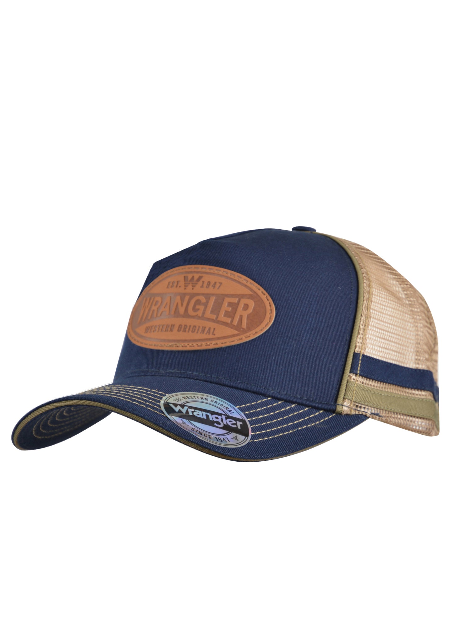 WRANGLER SQ FRONT TRUCKER CAP