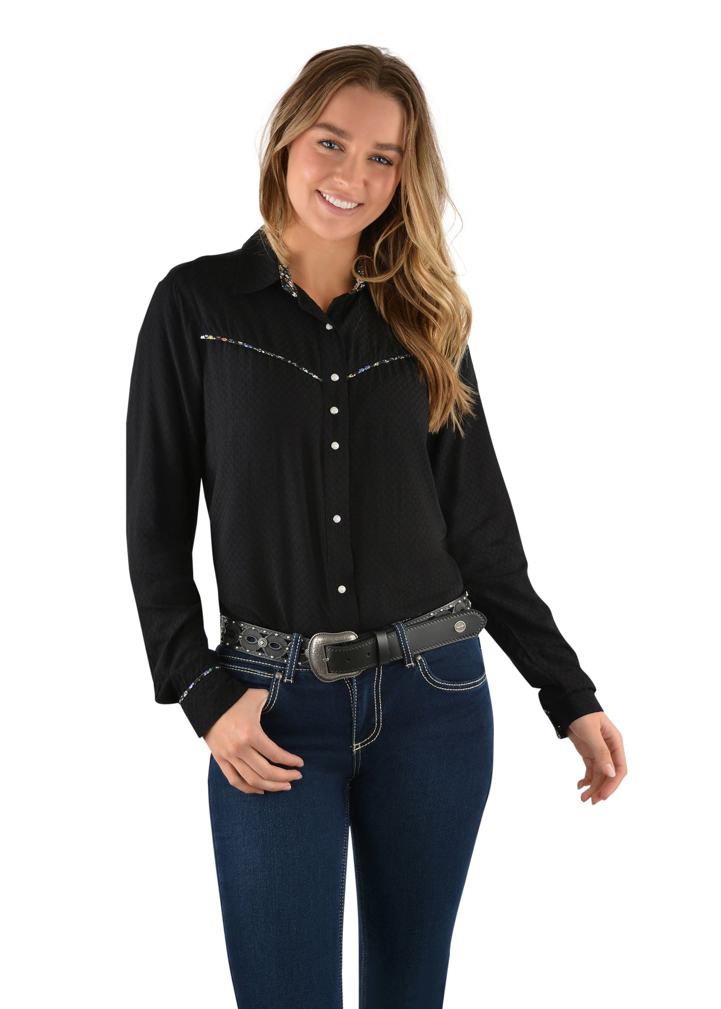 HANA WESTERN L/S SHIRT