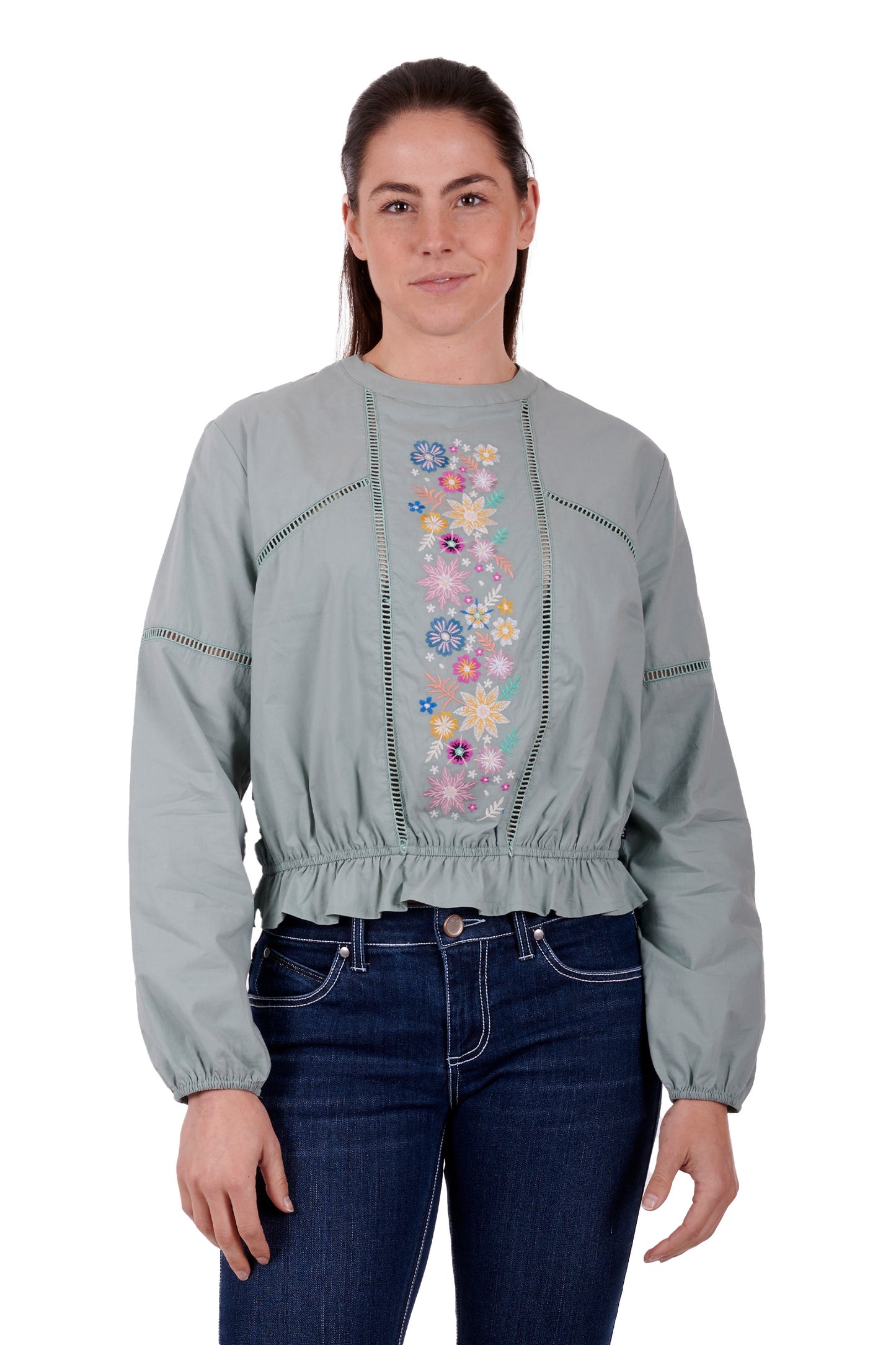 WMNS RYLEIGH LS BLOUSE
