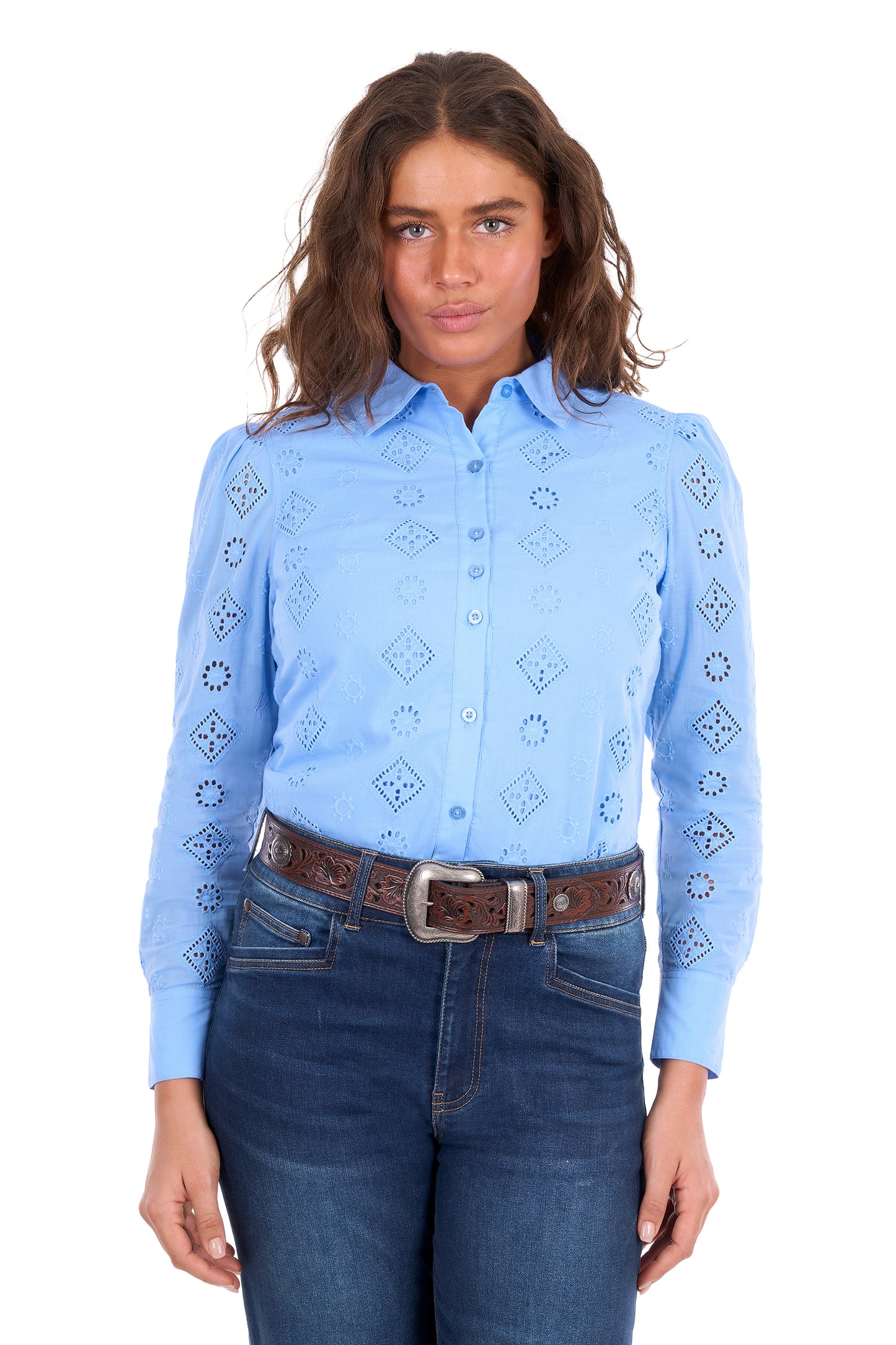 WMNS FLEUR LS SHIRT