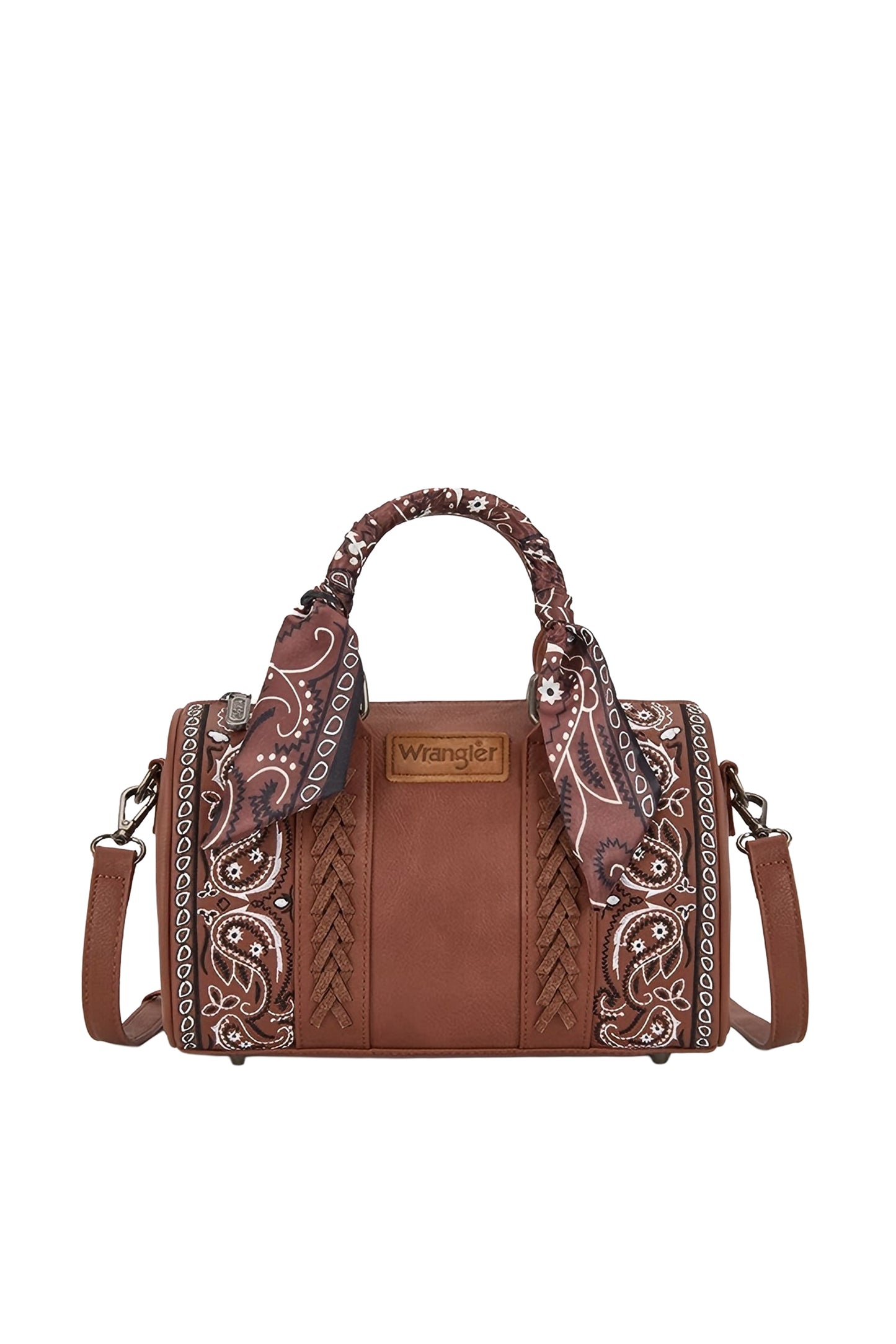 PAISLEY BARREL BAG
