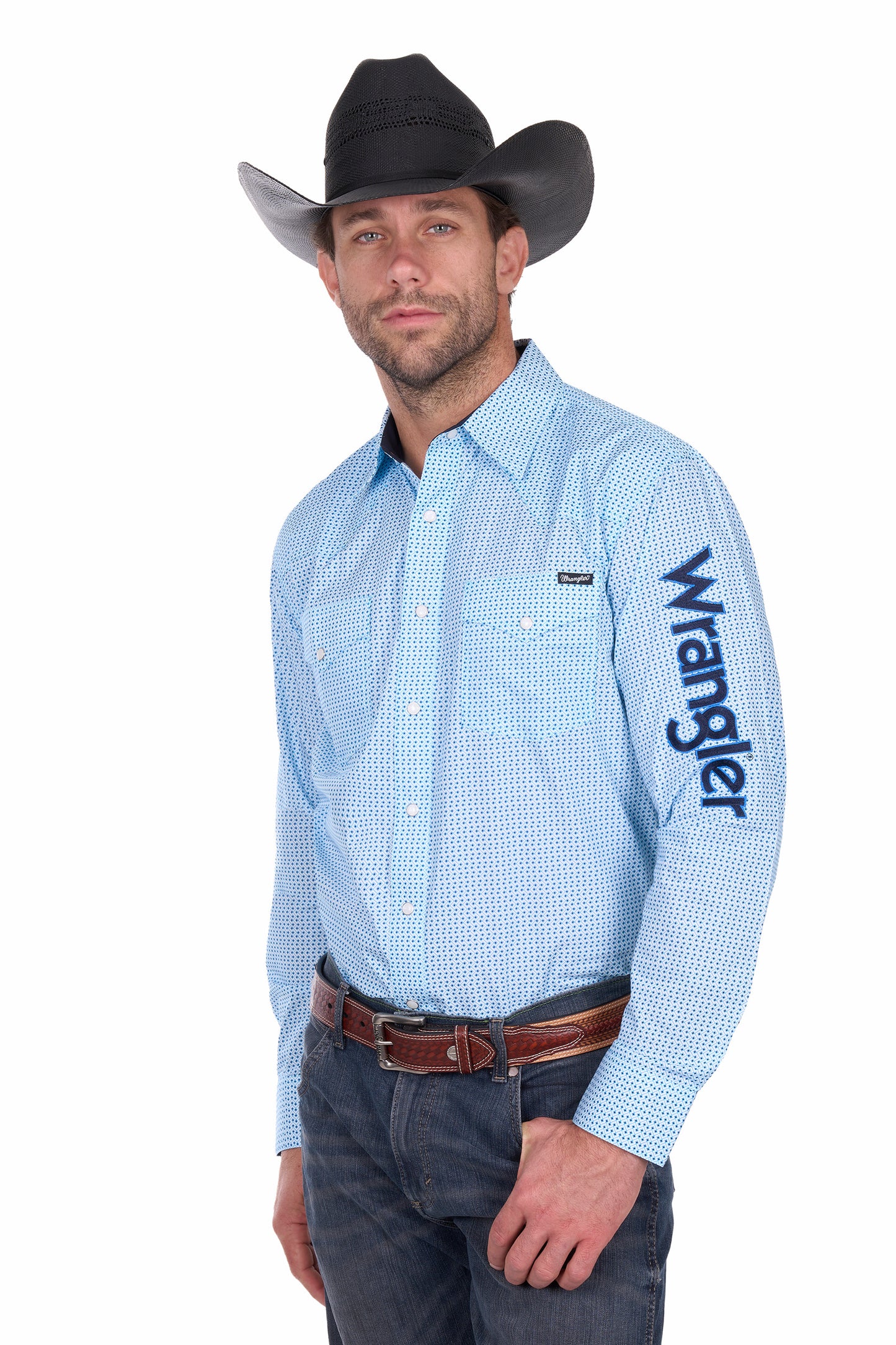 MENS LEE LOGO LS SHIRT