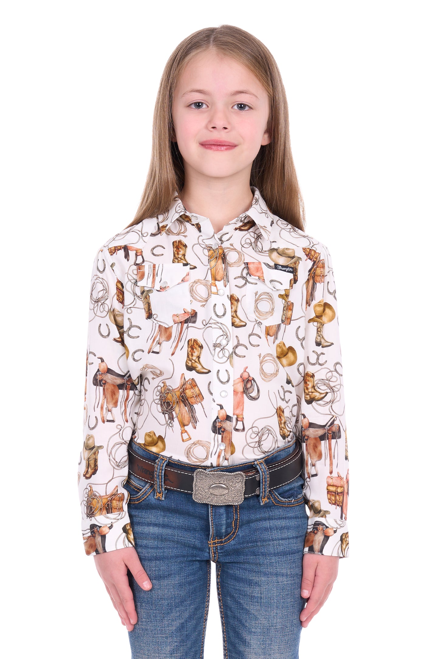 GIRLS MARILYN LS LOGO SHIRT