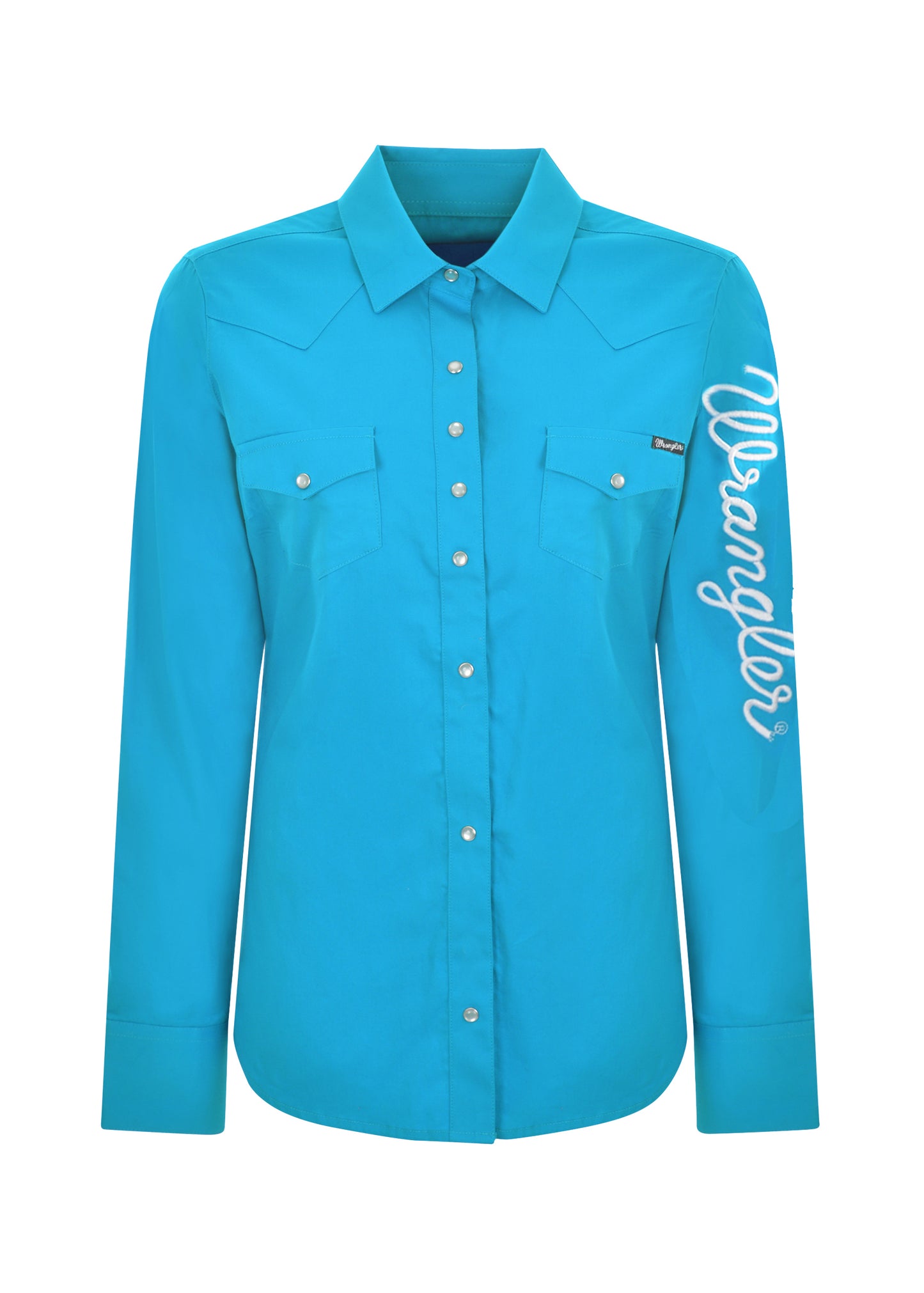 WMNS LOGO LS DRILL SHIRT