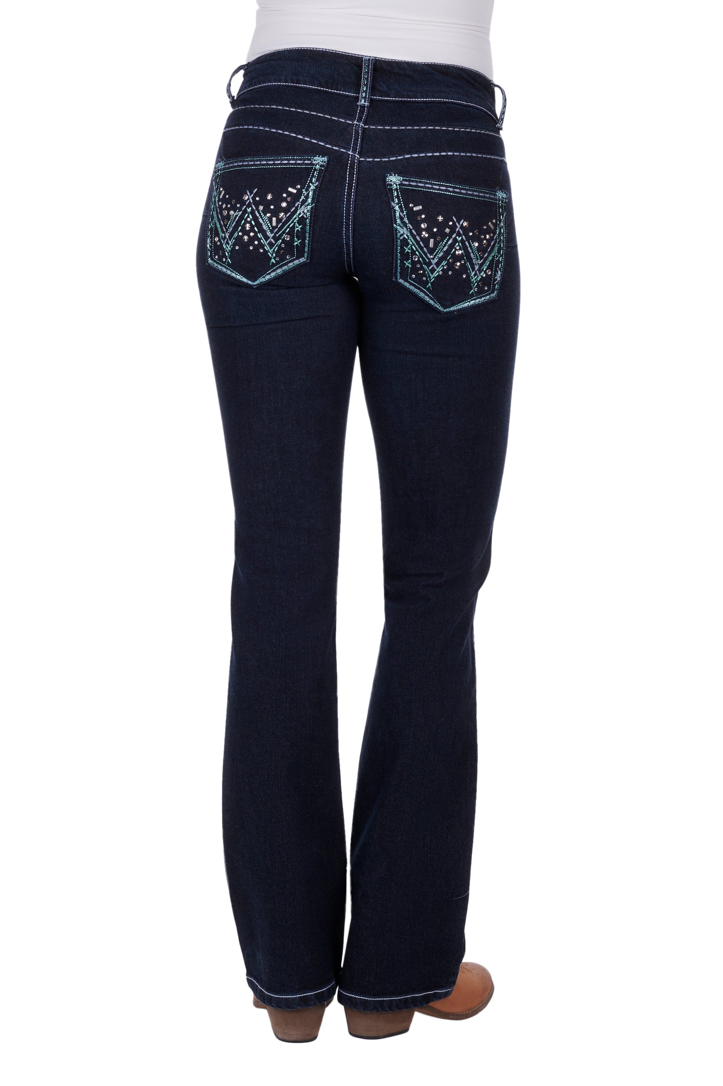 WMNS MID RISE JEAN BOOTY UP