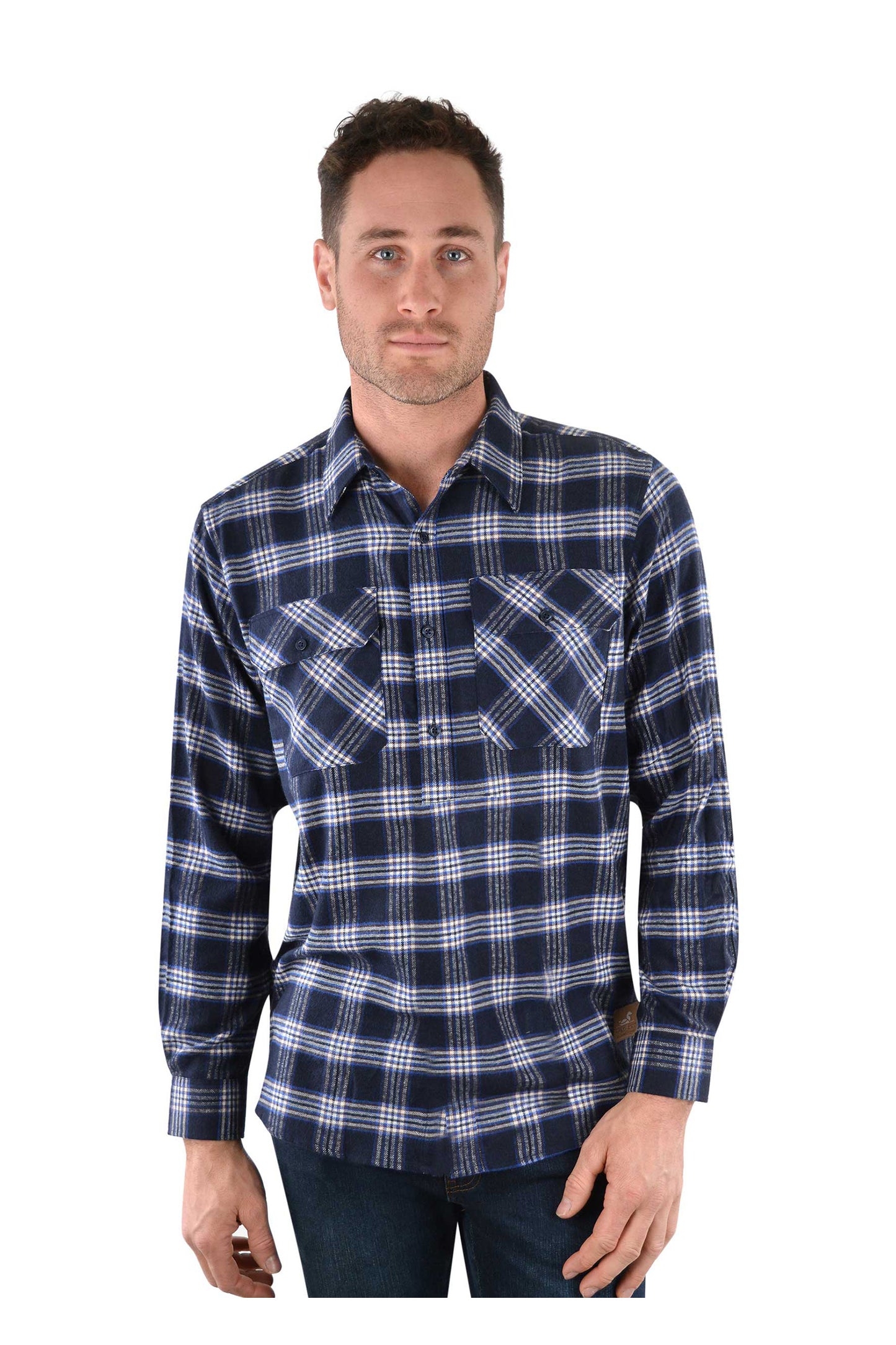 ROACHDALE THM H/PLKT LS SHIRT
