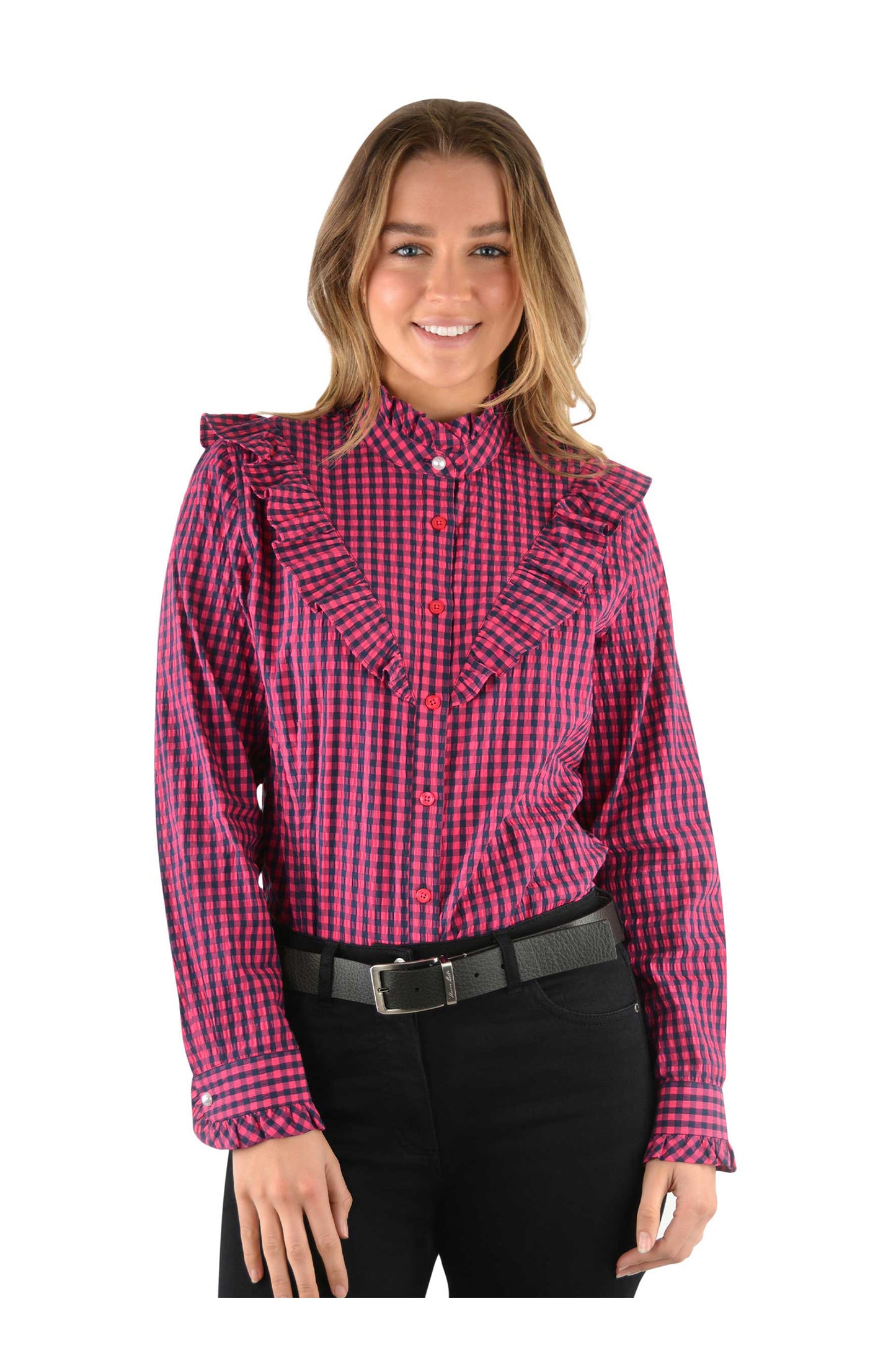 GIA GINGHAM L/S SHIRT