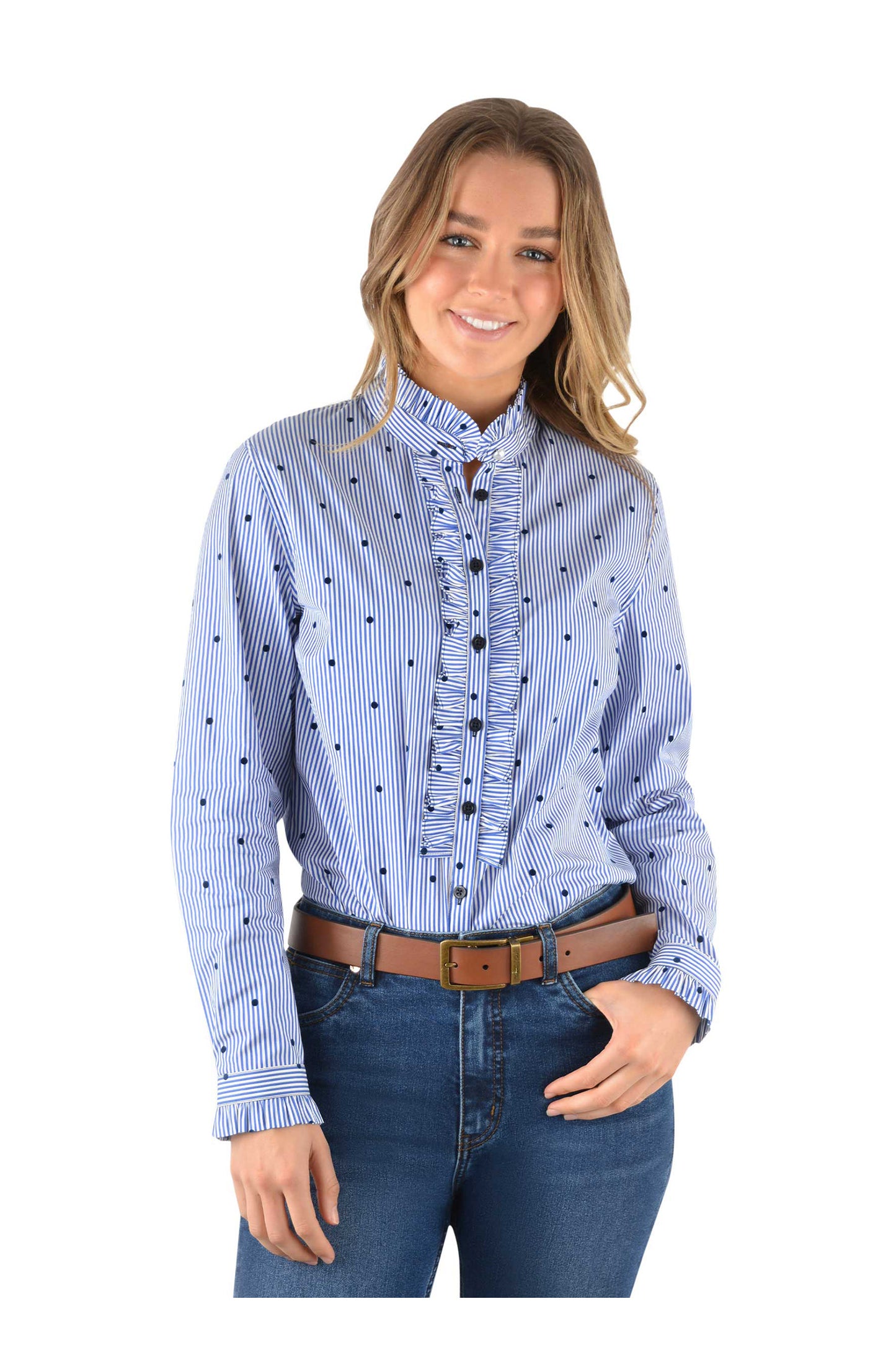 MIA FRILL L/S SHIRT