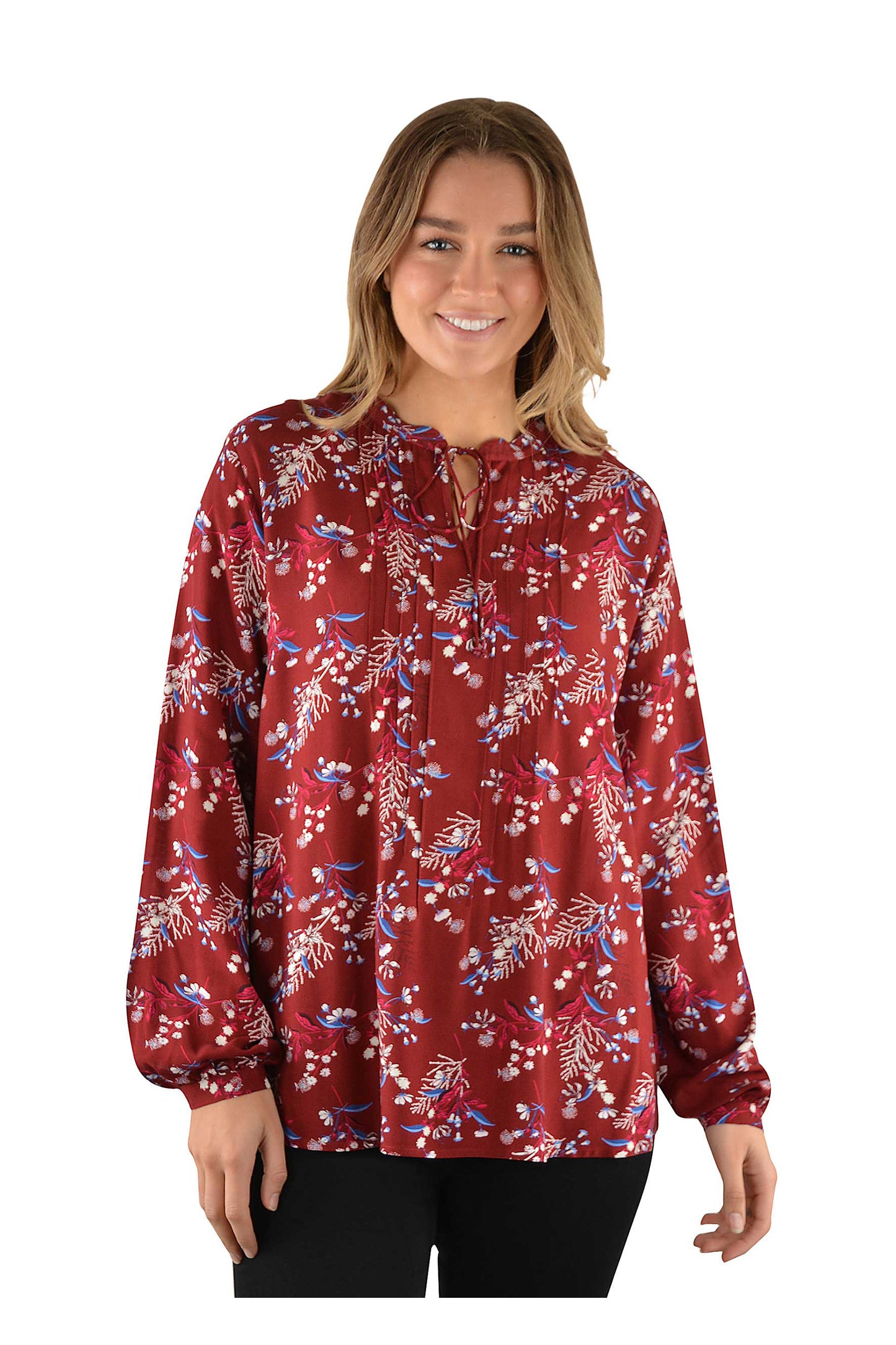 GREVILLEA L/S BLOUSE