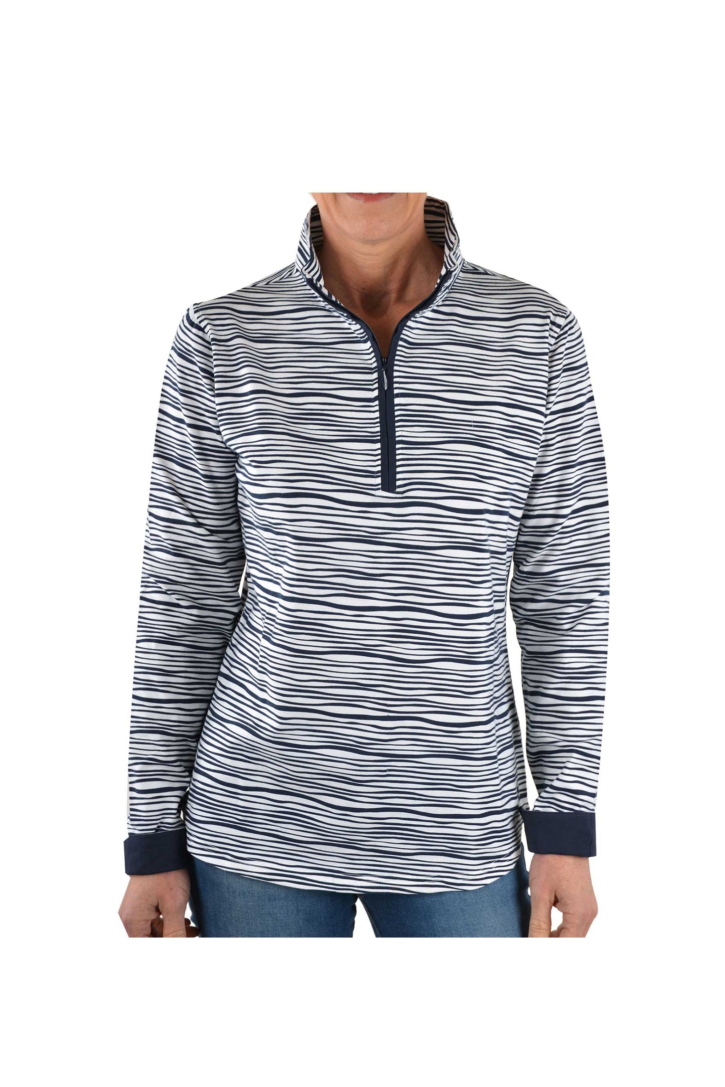 1/4 ZIP SKIVVY