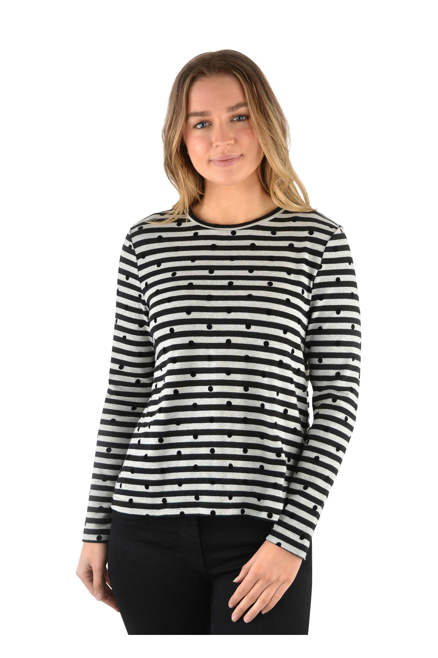 PRINTED L/S TEE