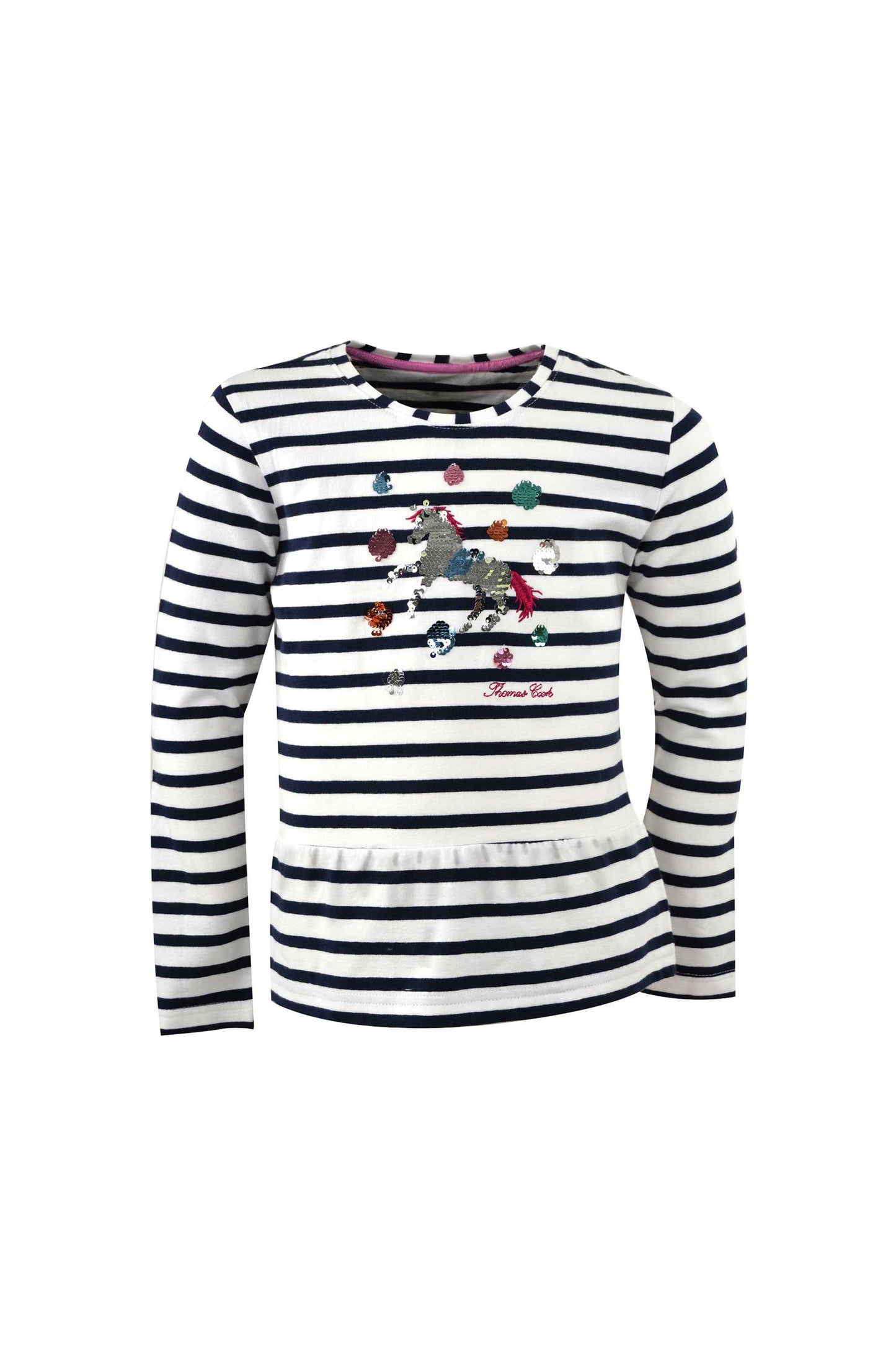 FRILL HEM L/S TEE