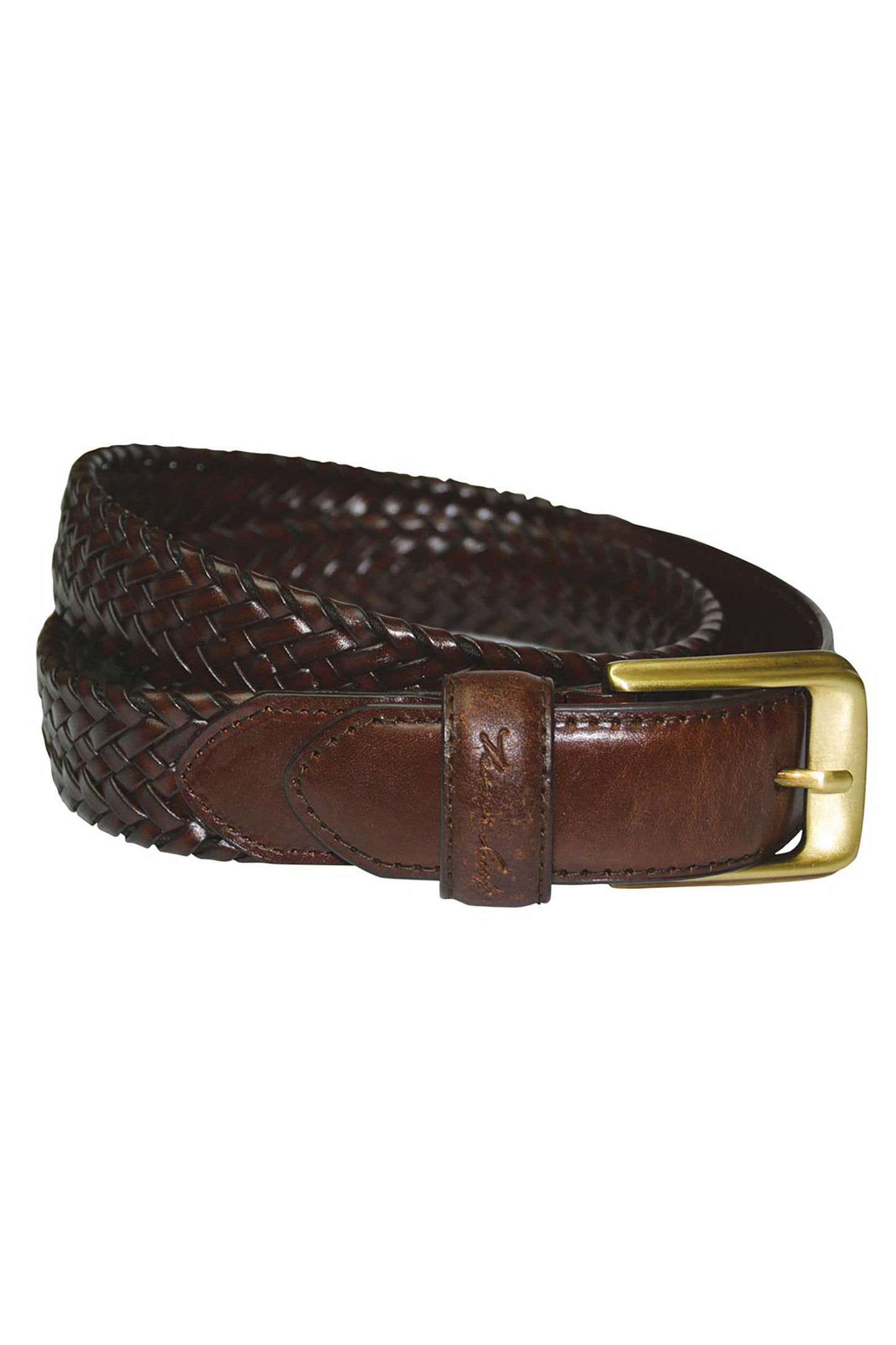 HARRY LEATHER BRAIDED BELT