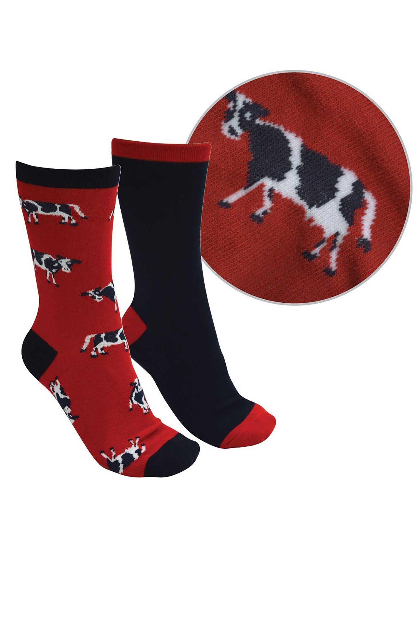 KIDS FARMYARD SOCKS -TWIN PACK